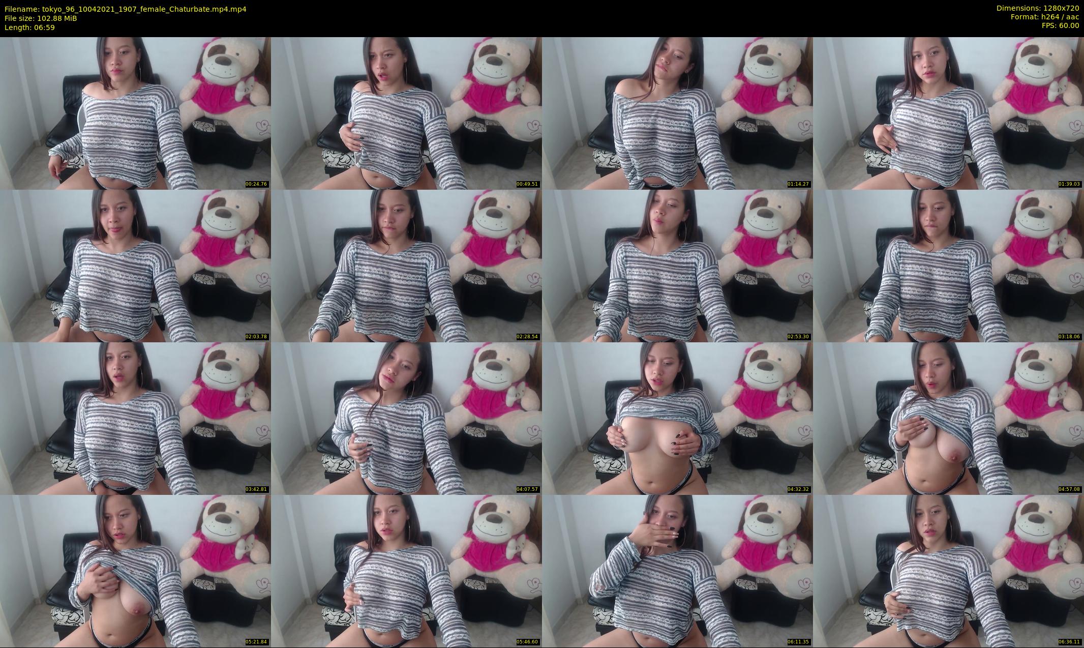 tokyo_96 — 7 minute Chaturbate female cam show recording, 720p, Apr 10, 2021