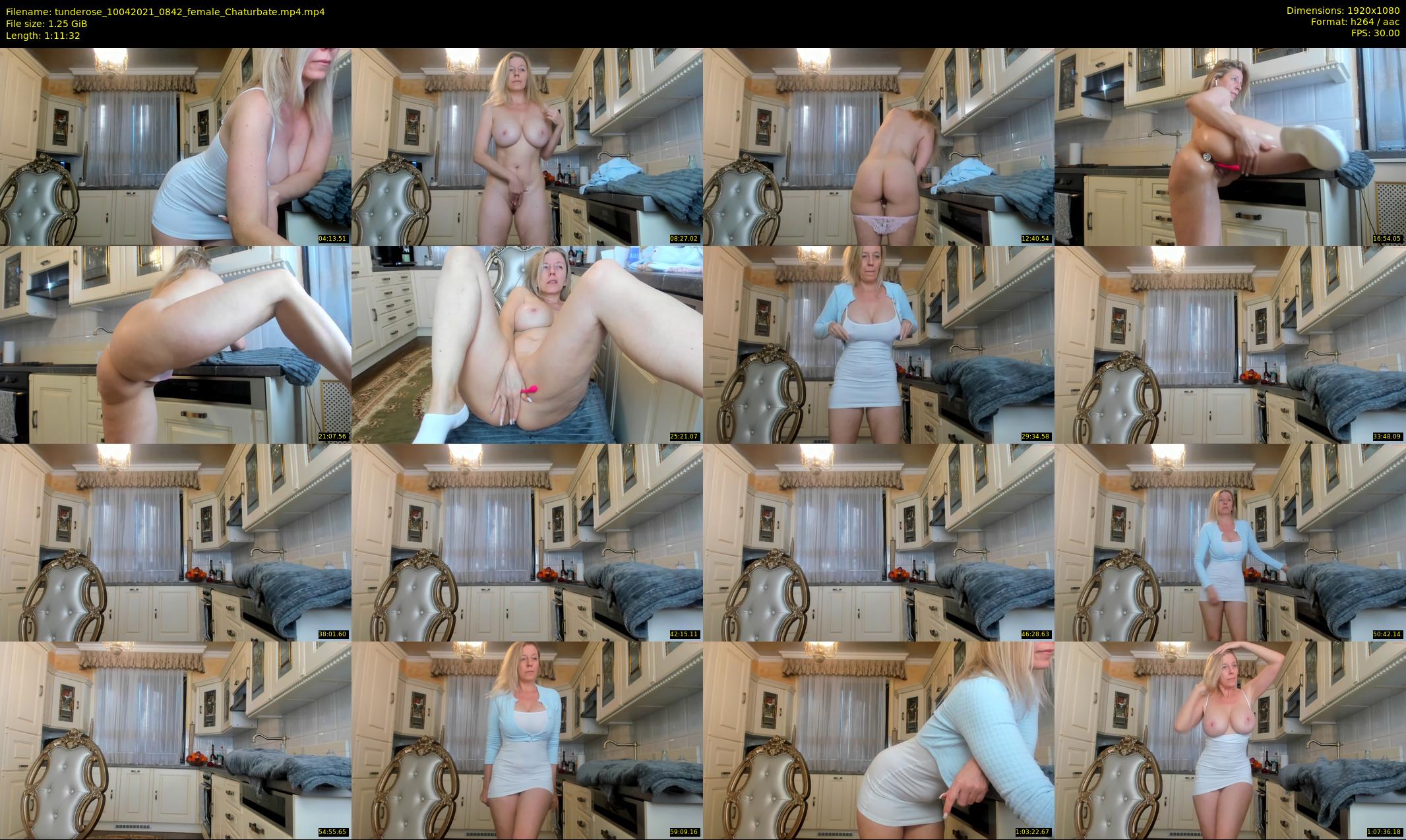 tunderose — 72 minute Chaturbate female cam show recording, 1080p, Apr 10, 2021