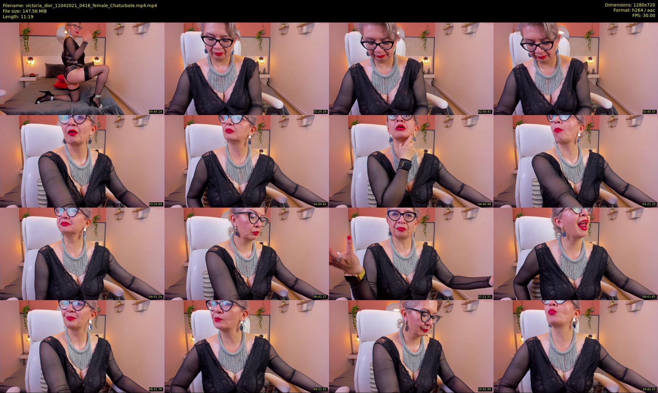 victoria_dior — 12 minute Chaturbate female cam show recording, 720p, Apr 11, 2021