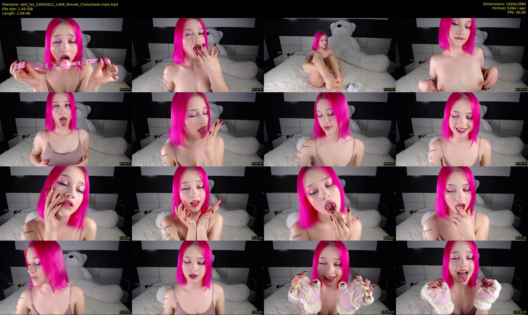 wild_lov — 70 minute Chaturbate female cam show recording, 1080p, Apr 10, 2021