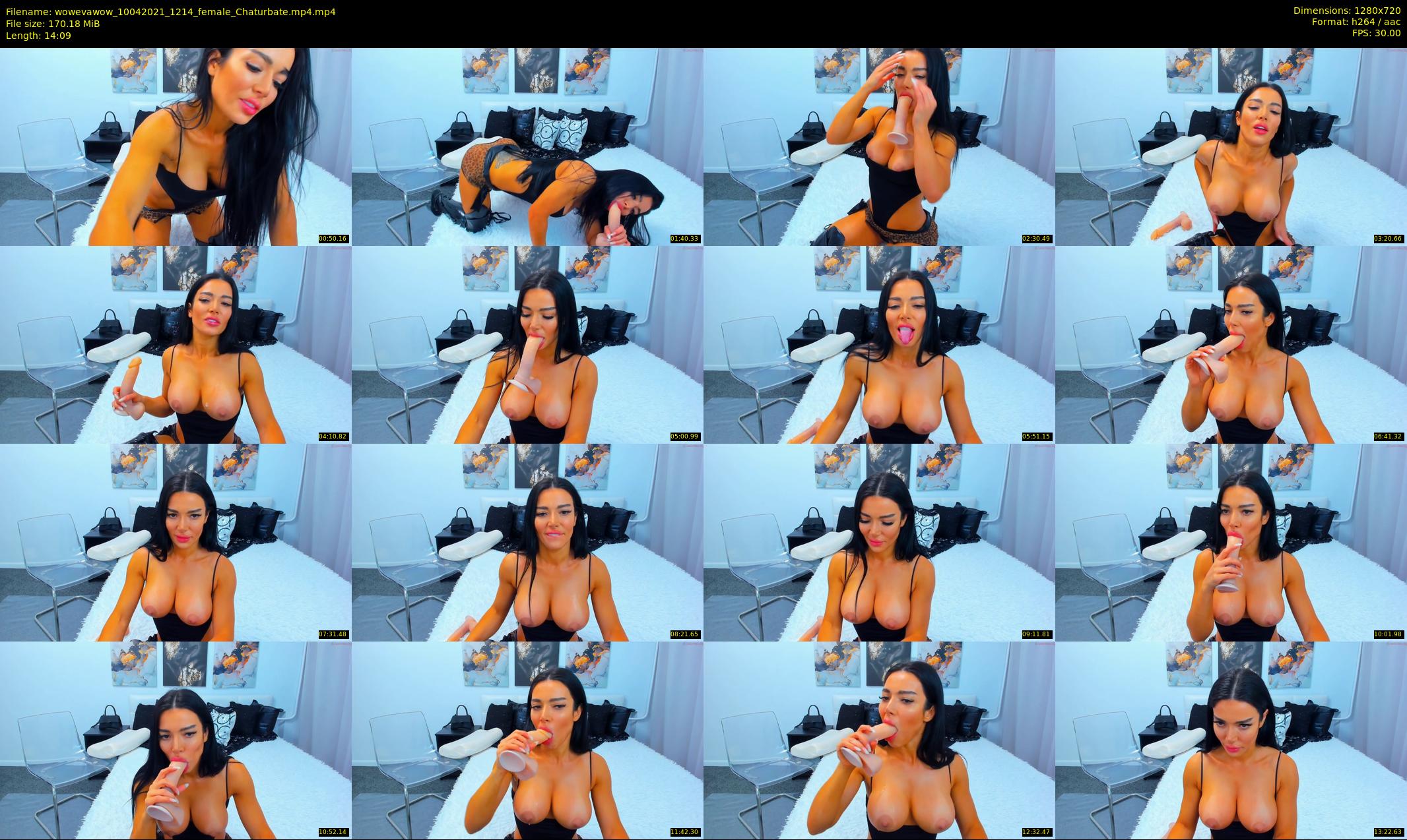 wowevawow — 15 minute Chaturbate female cam show recording, 720p, Apr 10, 2021