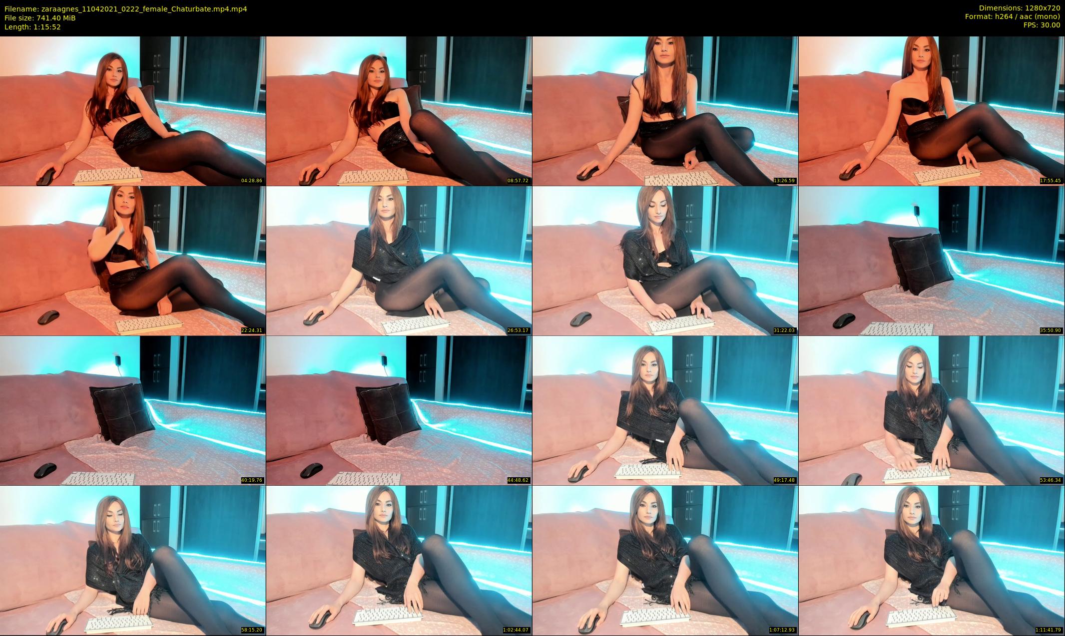 zaraagnes — 76 minute Chaturbate female cam show recording, 720p, Apr 11, 2021