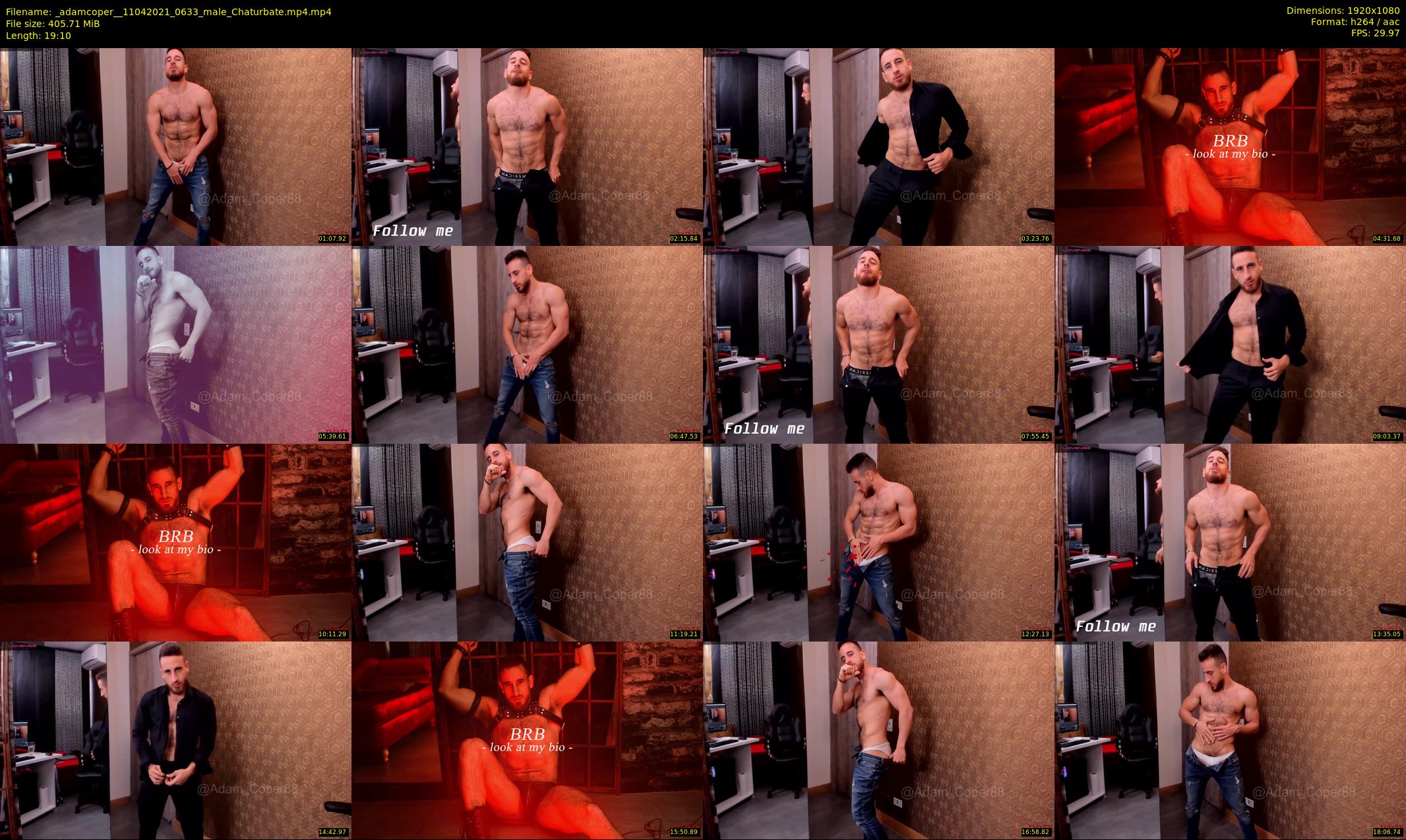 _adamcoper_ — 20 minute Chaturbate male cam show recording, 1080p, Apr 11, 2021