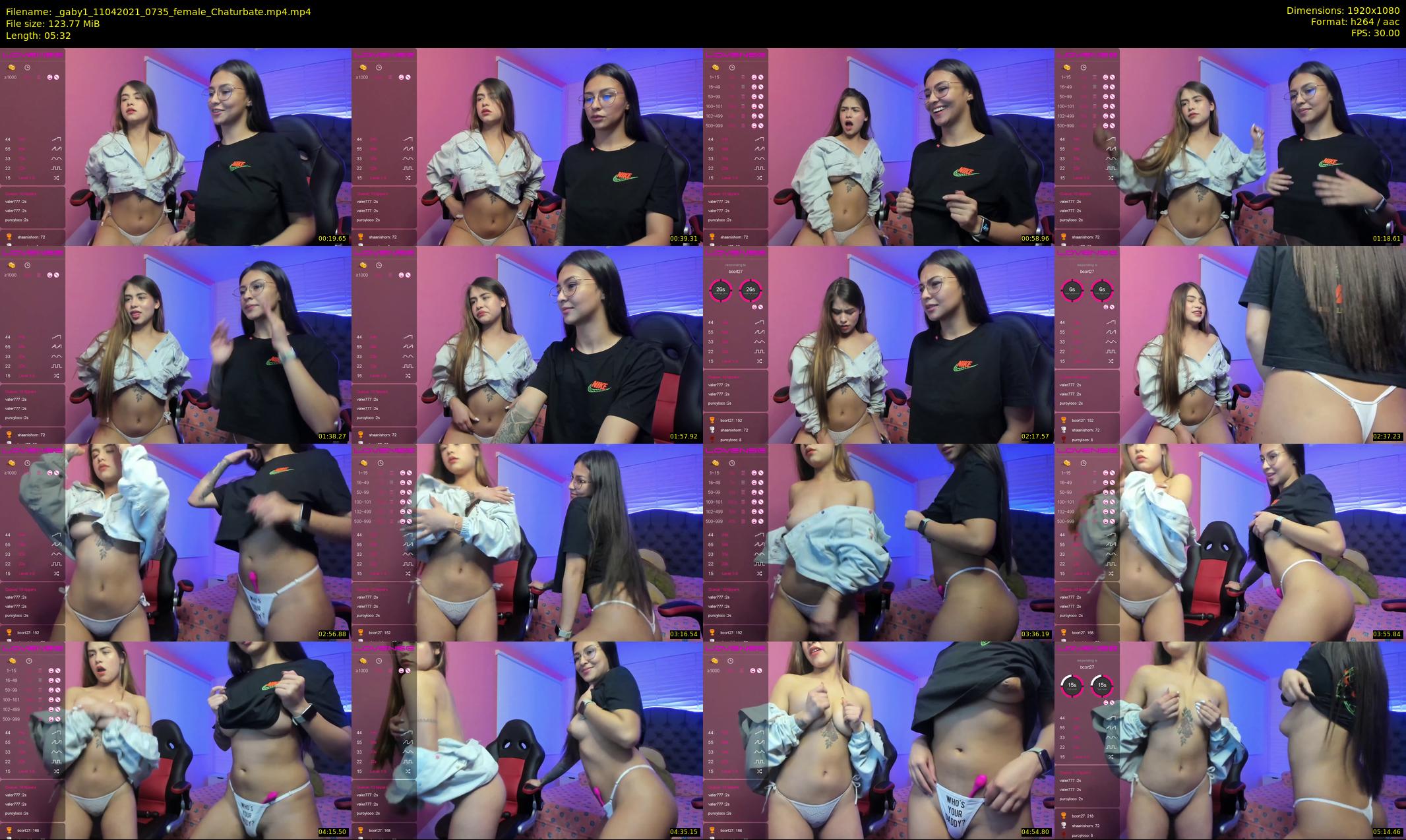 _gaby1 — 6 minute Chaturbate female cam show recording, 1080p, Apr 11, 2021