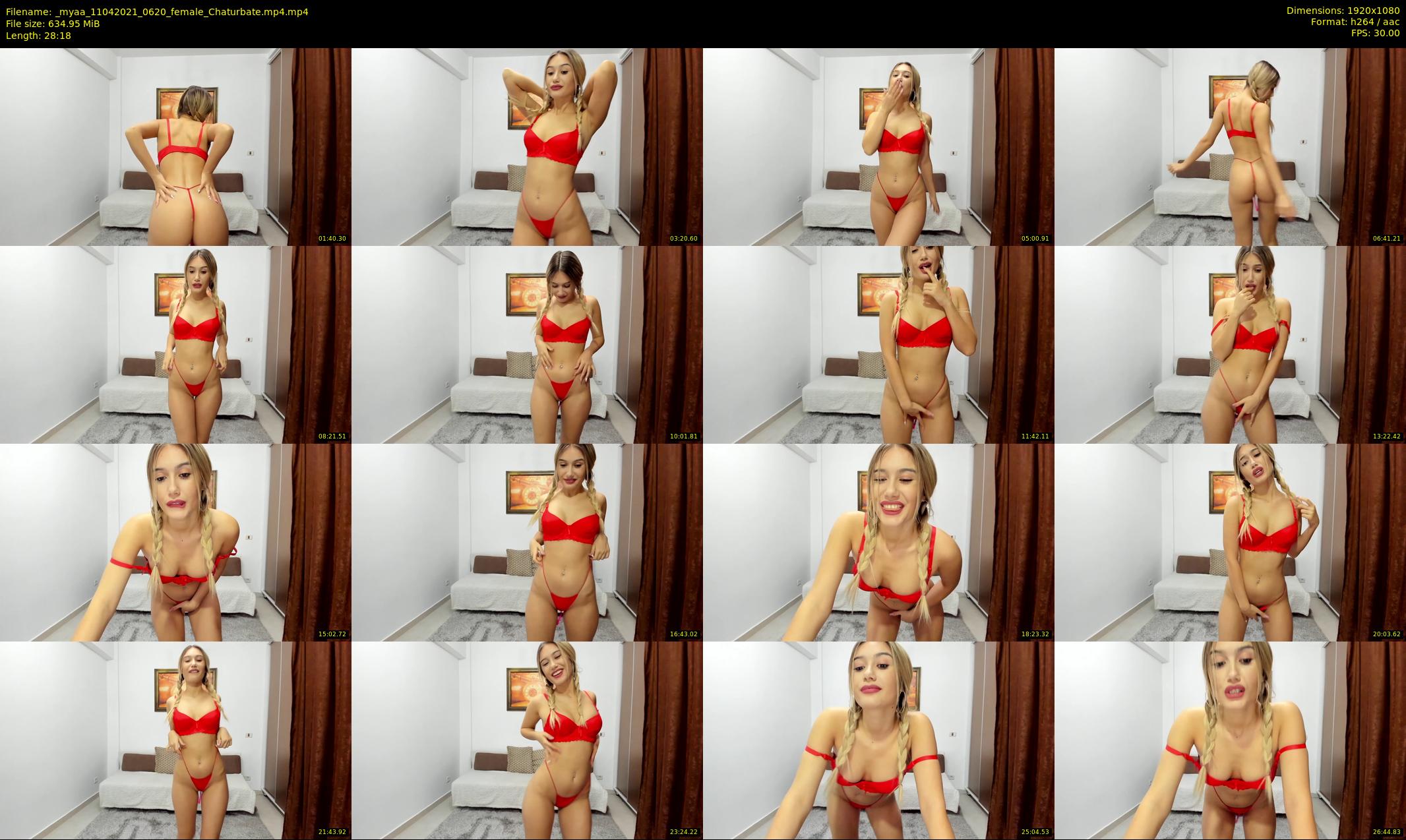 _myaa — 29 minute Chaturbate female cam show recording, 1080p, Apr 11, 2021