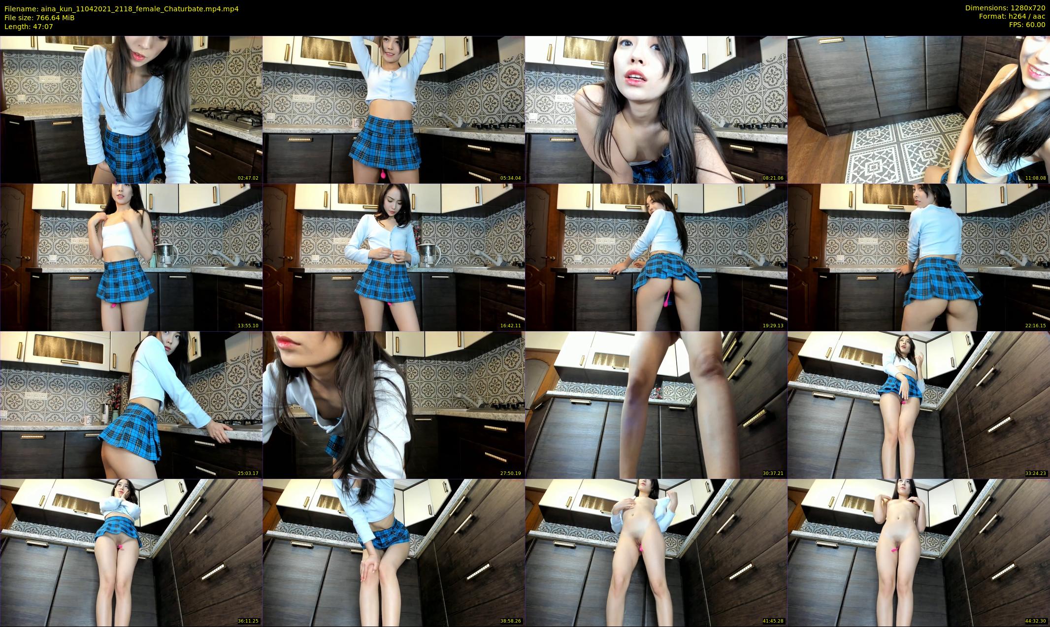 aina_kun — 48 minute Chaturbate female cam show recording, 720p, Apr 11, 2021