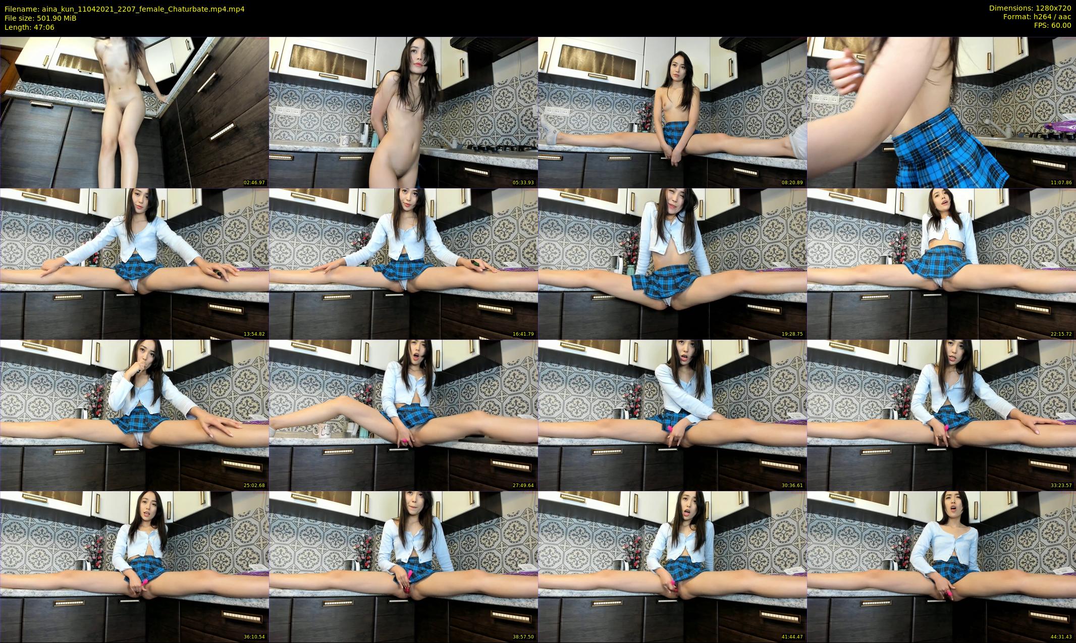 aina_kun — 48 minute Chaturbate female cam show recording, 720p, Apr 11, 2021