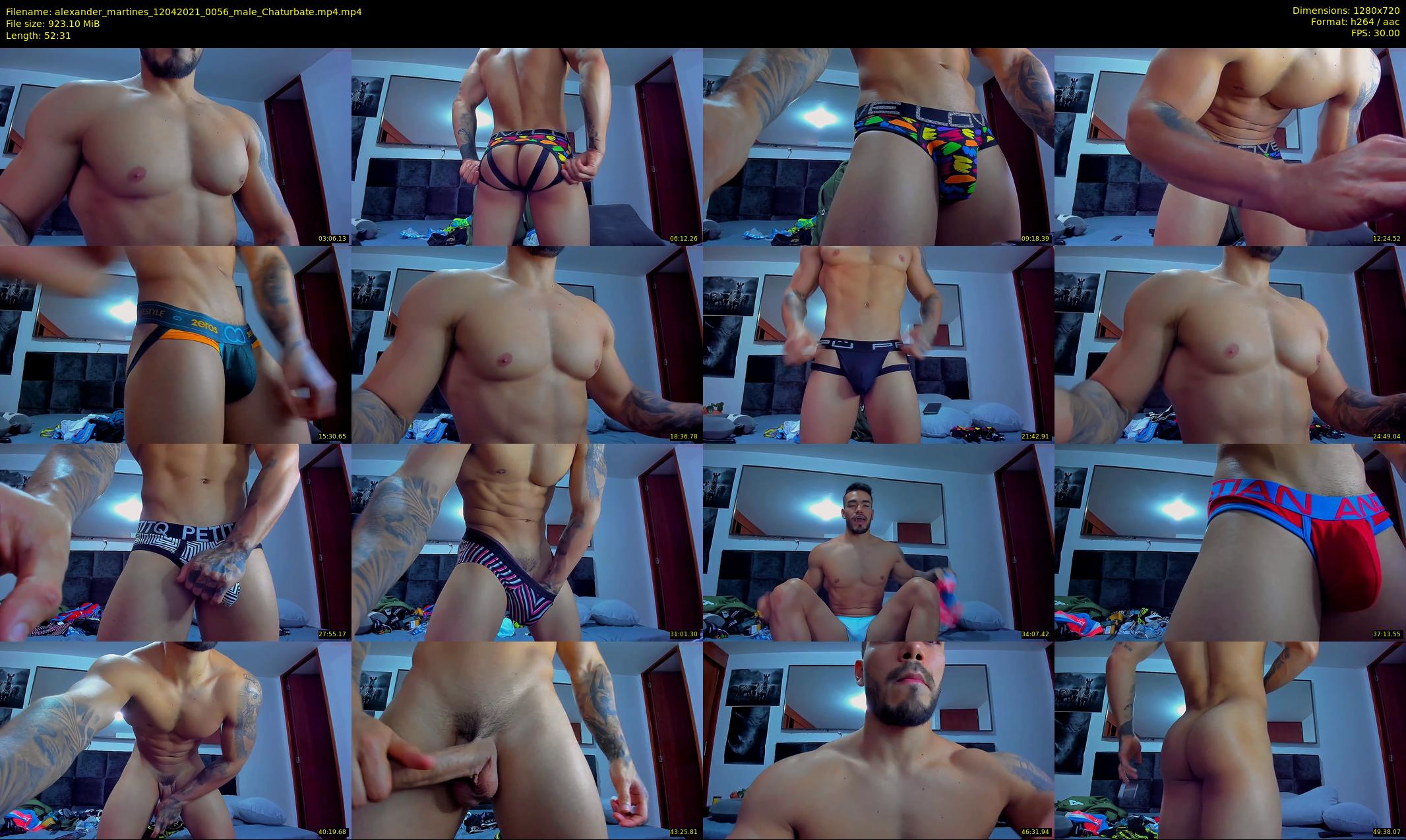 alexander_martines — 53 minute Chaturbate male cam show recording, 720p, Apr 12, 2021