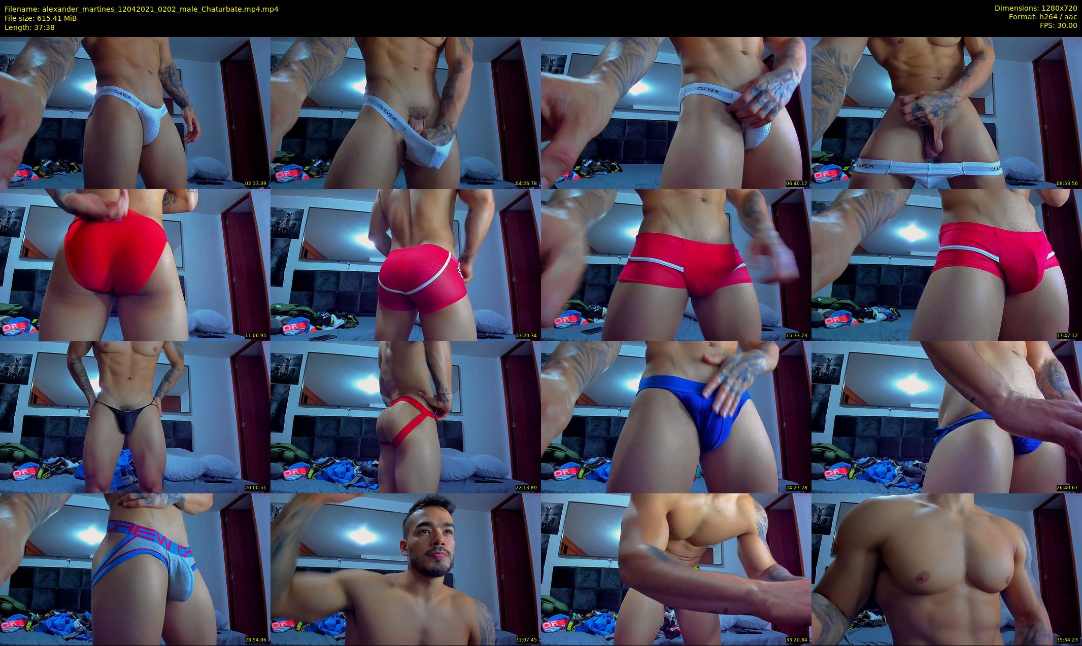 alexander_martines — 38 minute Chaturbate male cam show recording, 720p, Apr 12, 2021
