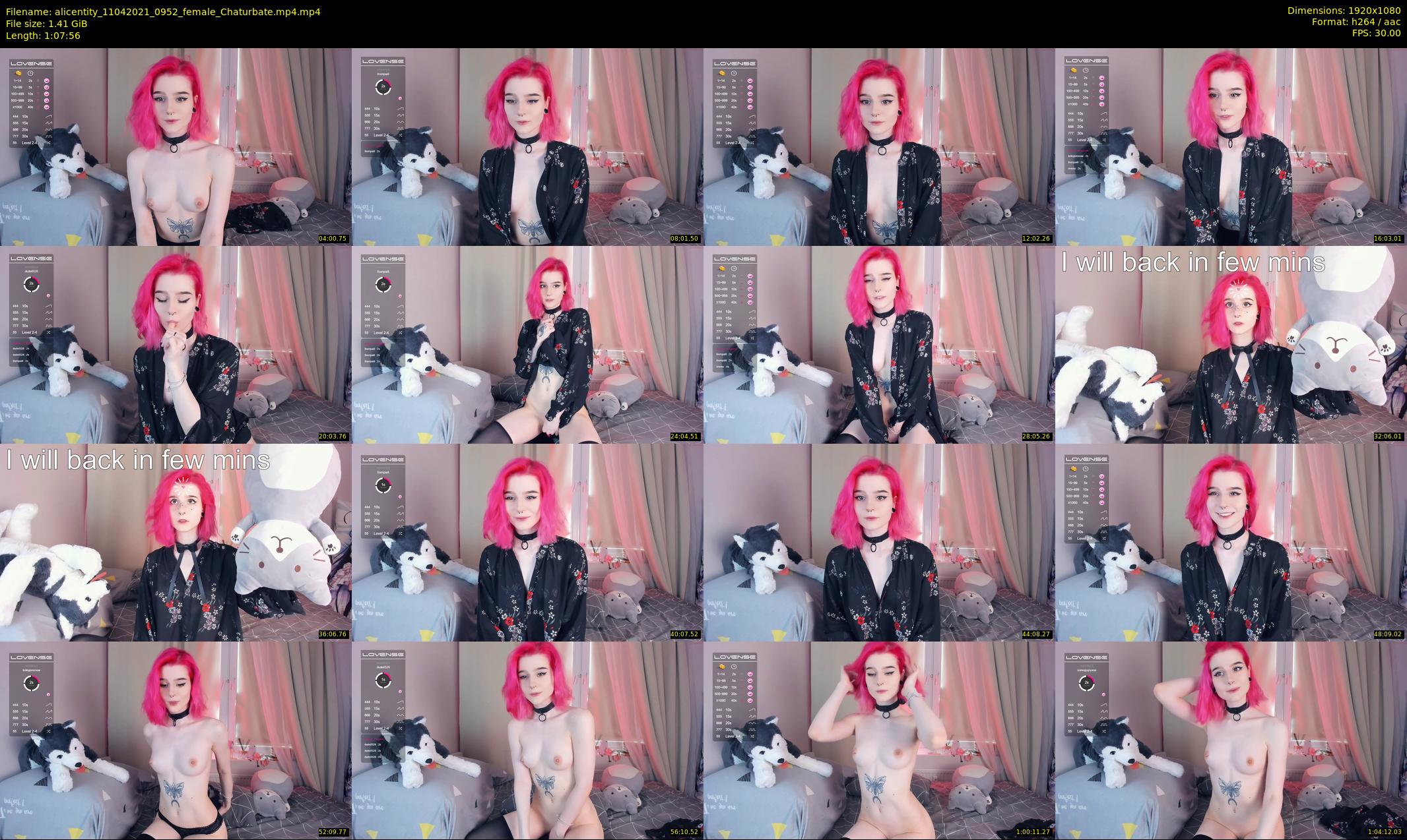 alicentity — 68 minute Chaturbate female cam show recording, 1080p, Apr 11, 2021