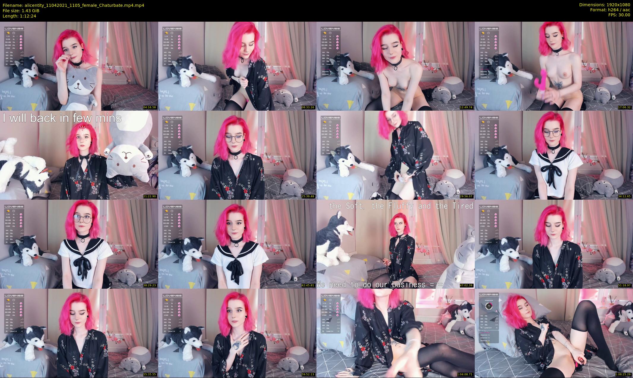 alicentity — 73 minute Chaturbate female cam show recording, 1080p, Apr 11, 2021
