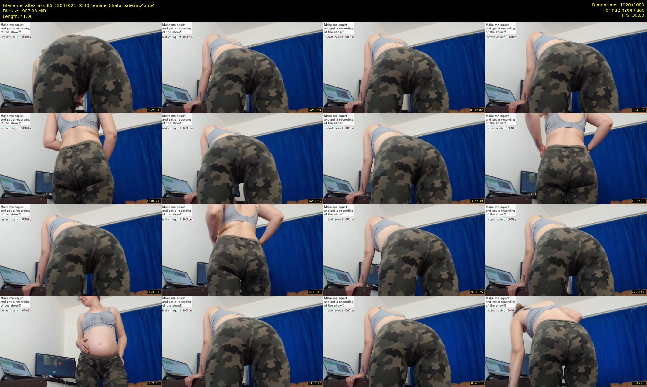 allex_ass_86 — 41 minute Chaturbate female cam show recording, 1080p, Apr 12, 2021