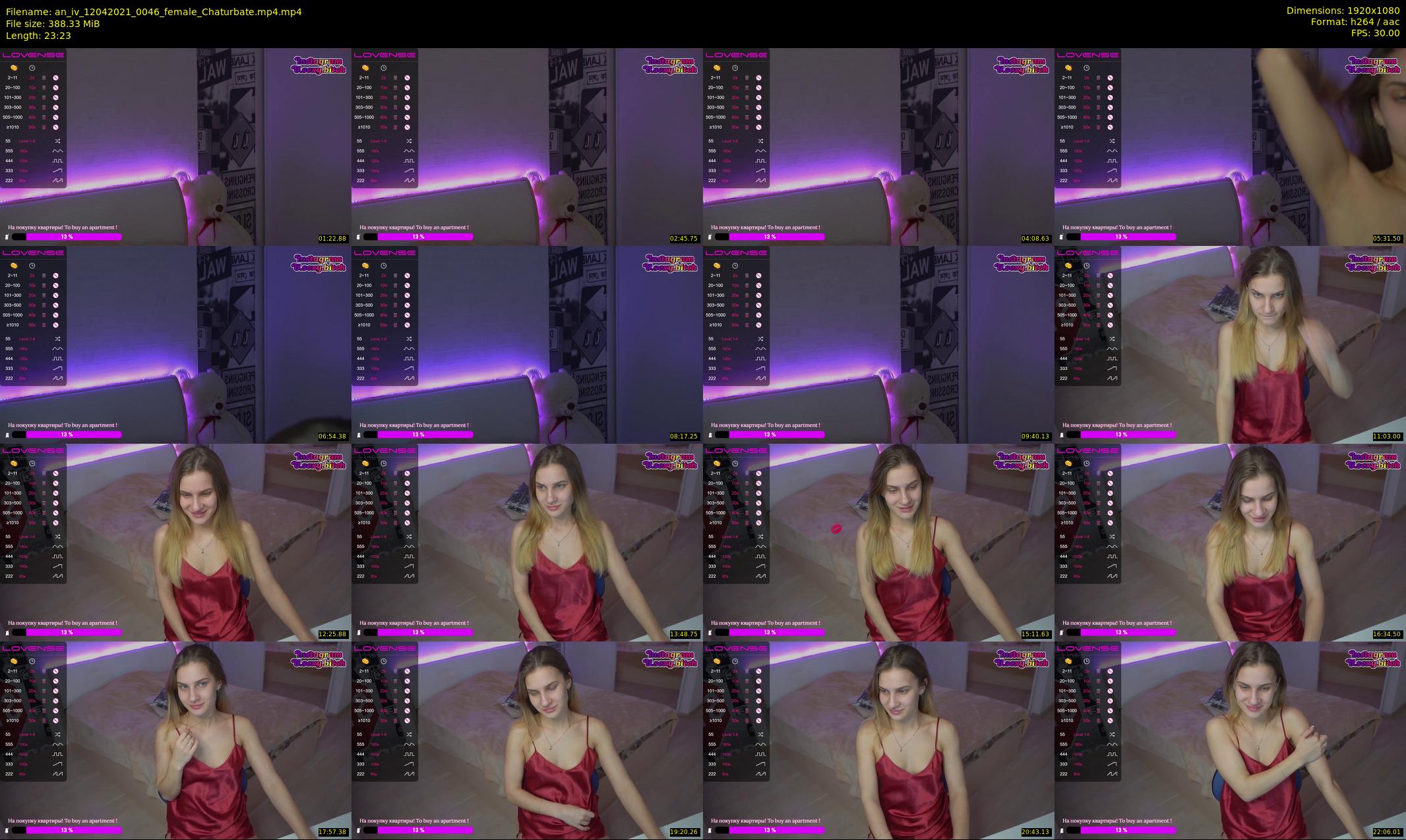 an_iv — 24 minute Chaturbate female cam show recording, 1080p, Apr 12, 2021