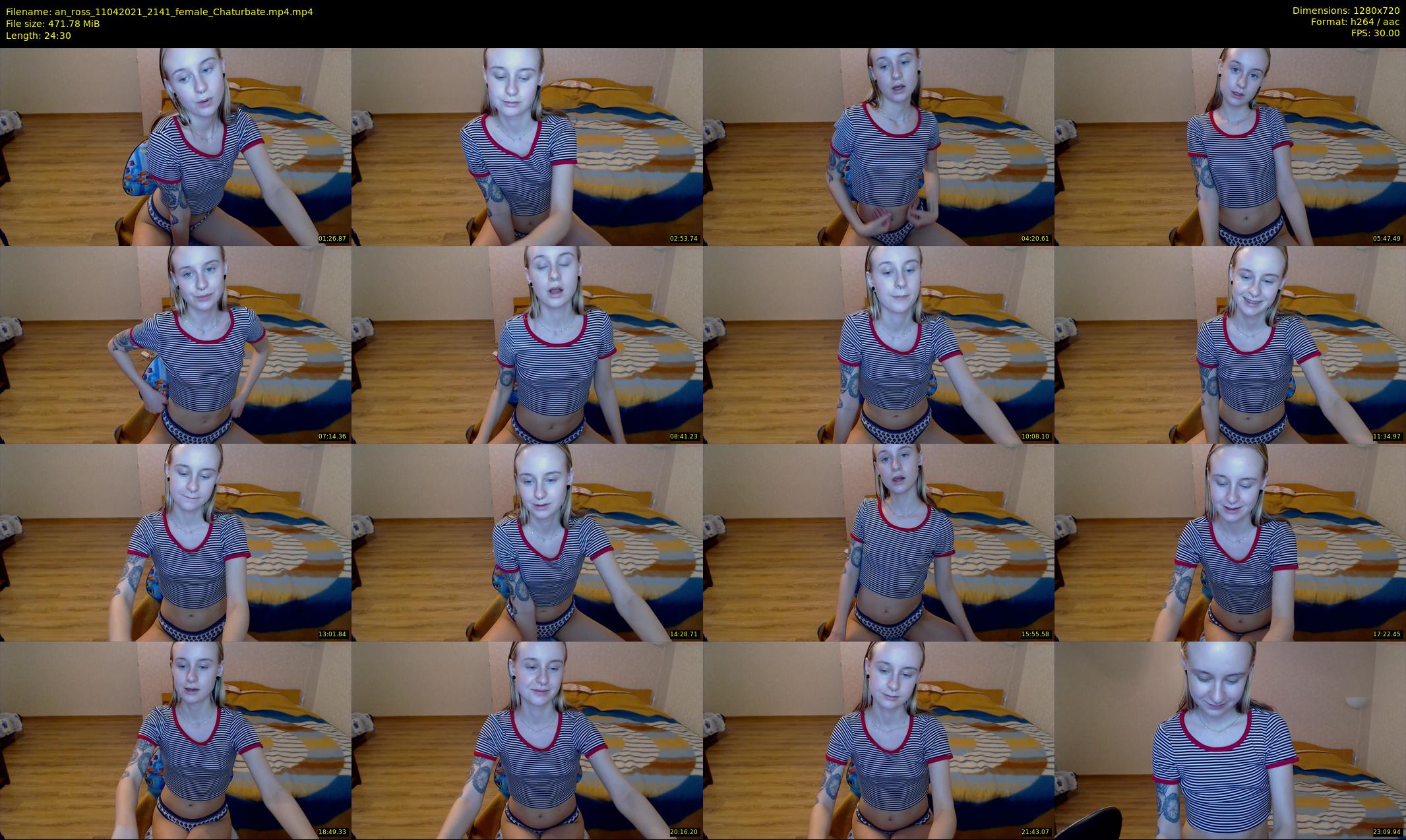 an_ross — 25 minute Chaturbate female cam show recording, 720p, Apr 11, 2021