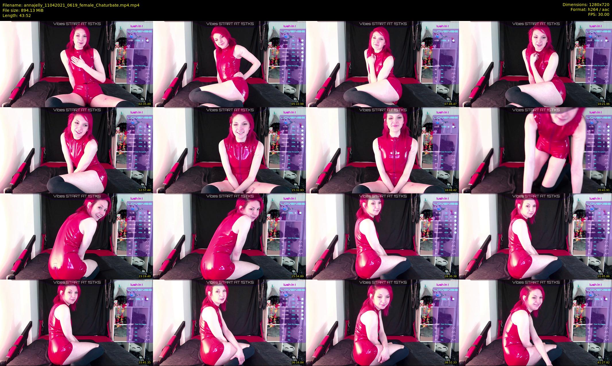 annajelly — 44 minute Chaturbate couple cam show recording, 720p, Apr 11, 2021