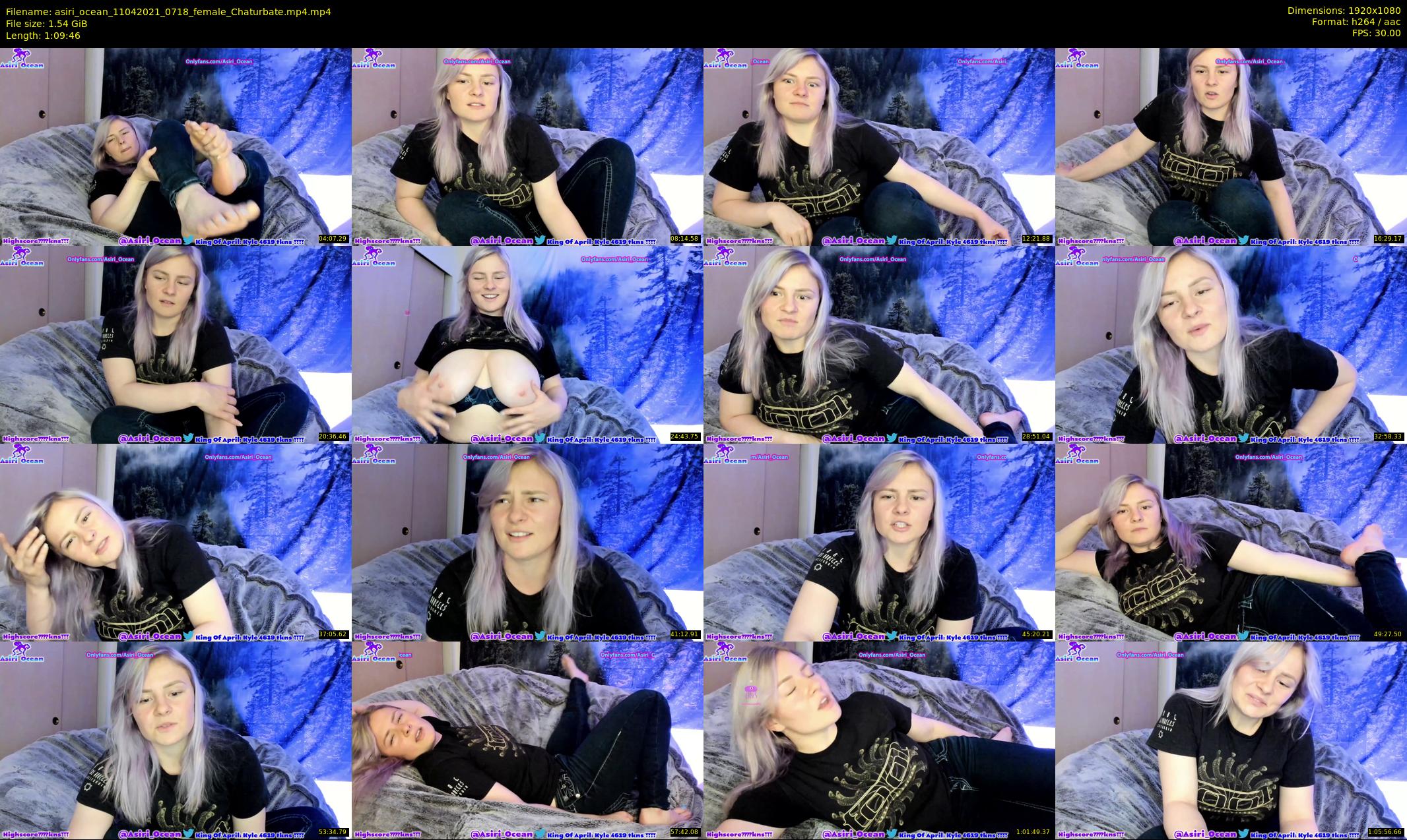 asiri_ocean — 70 minute Chaturbate female cam show recording, 1080p, Apr 11, 2021