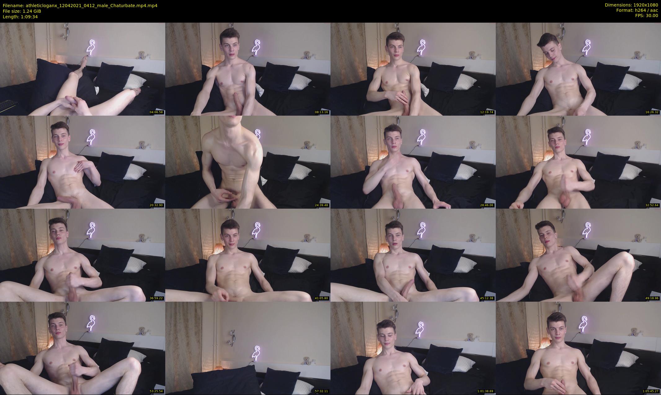 athleticloganx — 70 minute Chaturbate male cam show recording, 1080p, Apr 12, 2021