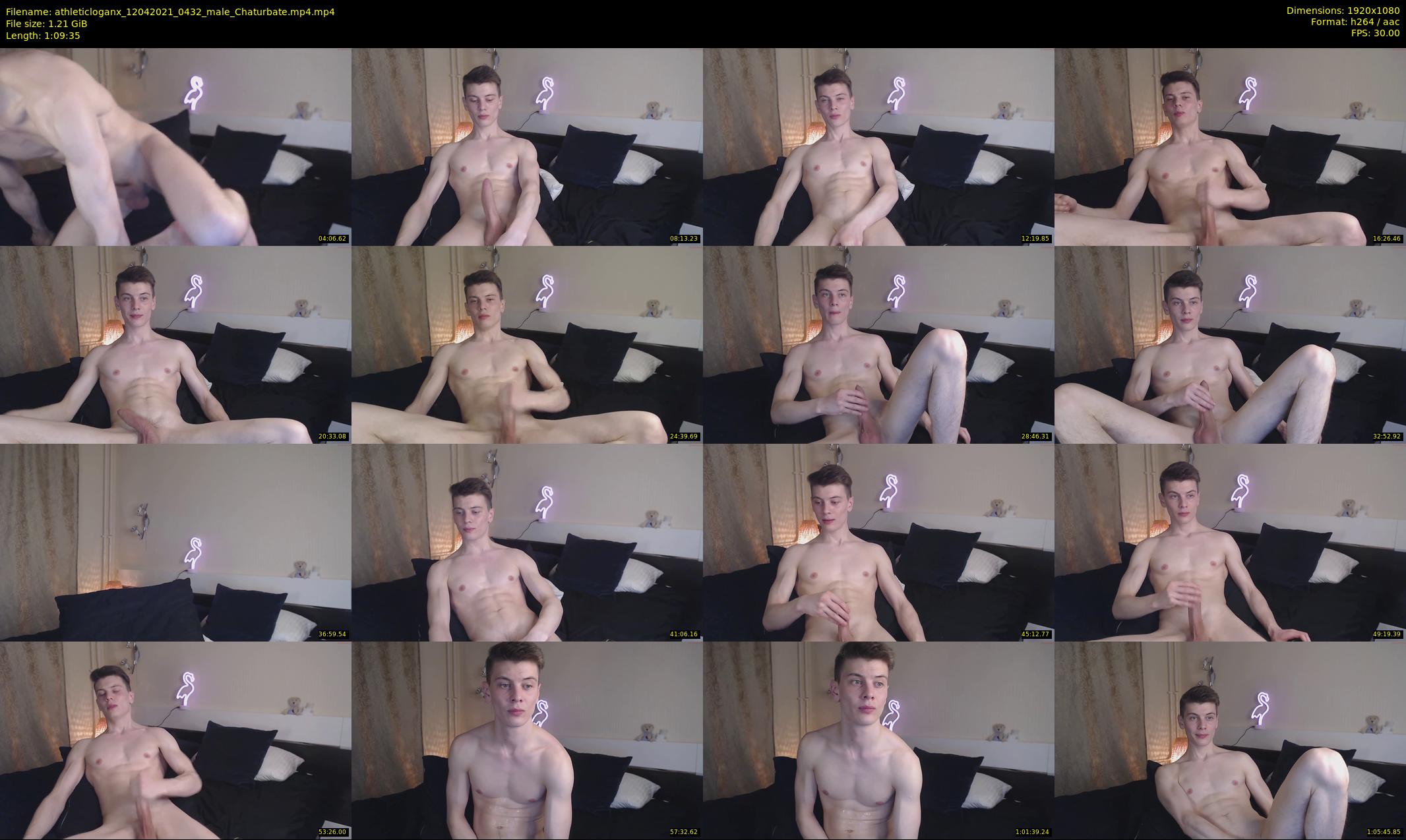 athleticloganx — 70 minute Chaturbate male cam show recording, 1080p, Apr 12, 2021