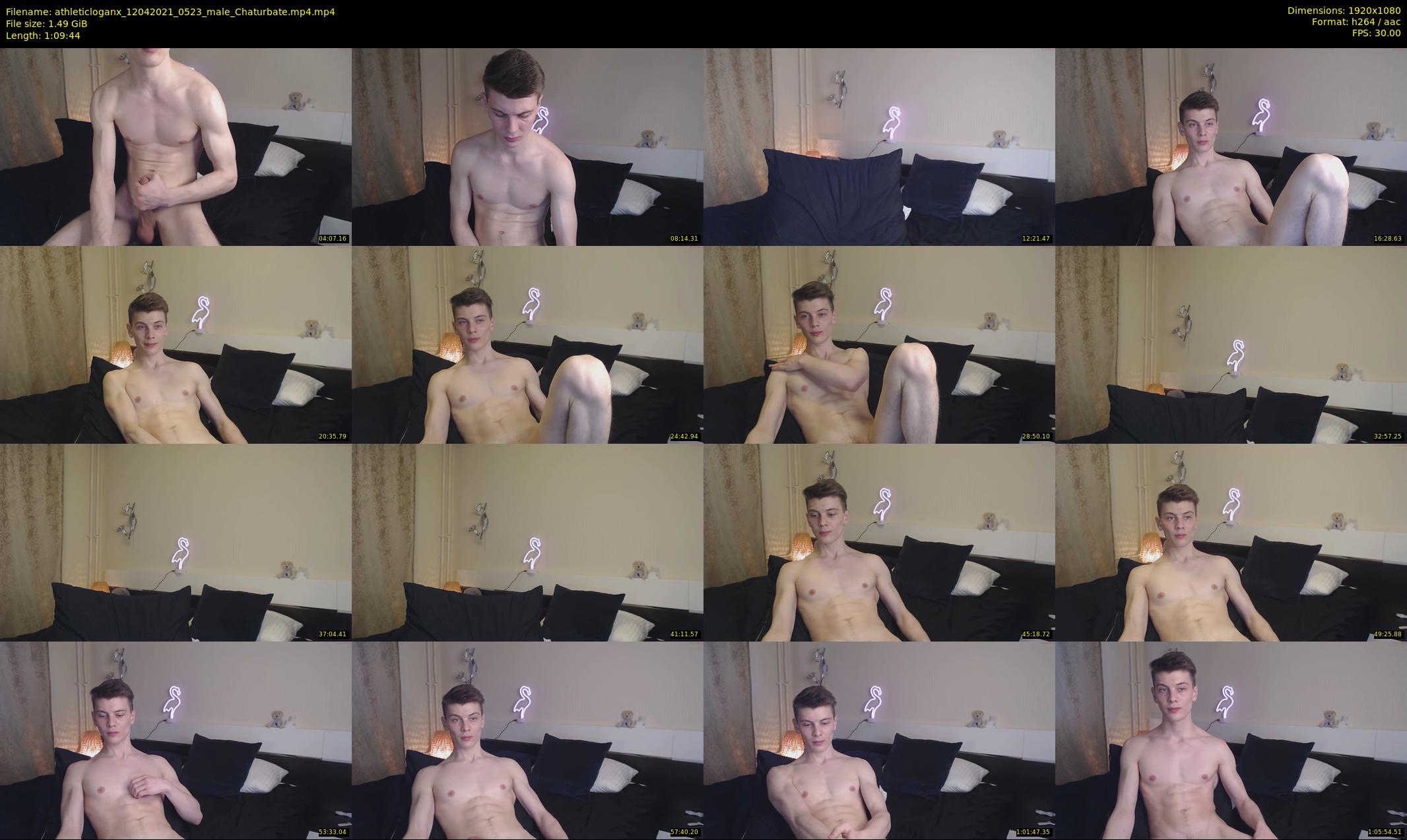 athleticloganx — 70 minute Chaturbate male cam show recording, 1080p, Apr 12, 2021
