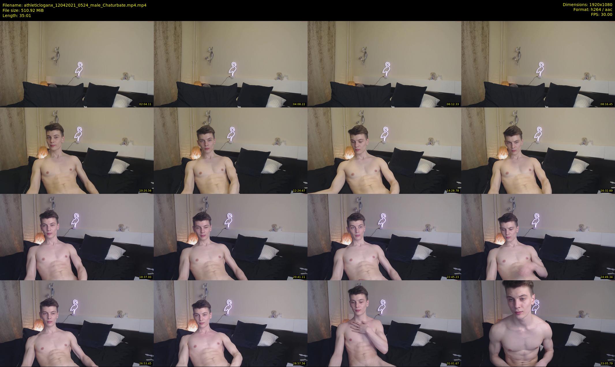 athleticloganx — 36 minute Chaturbate male cam show recording, 1080p, Apr 12, 2021