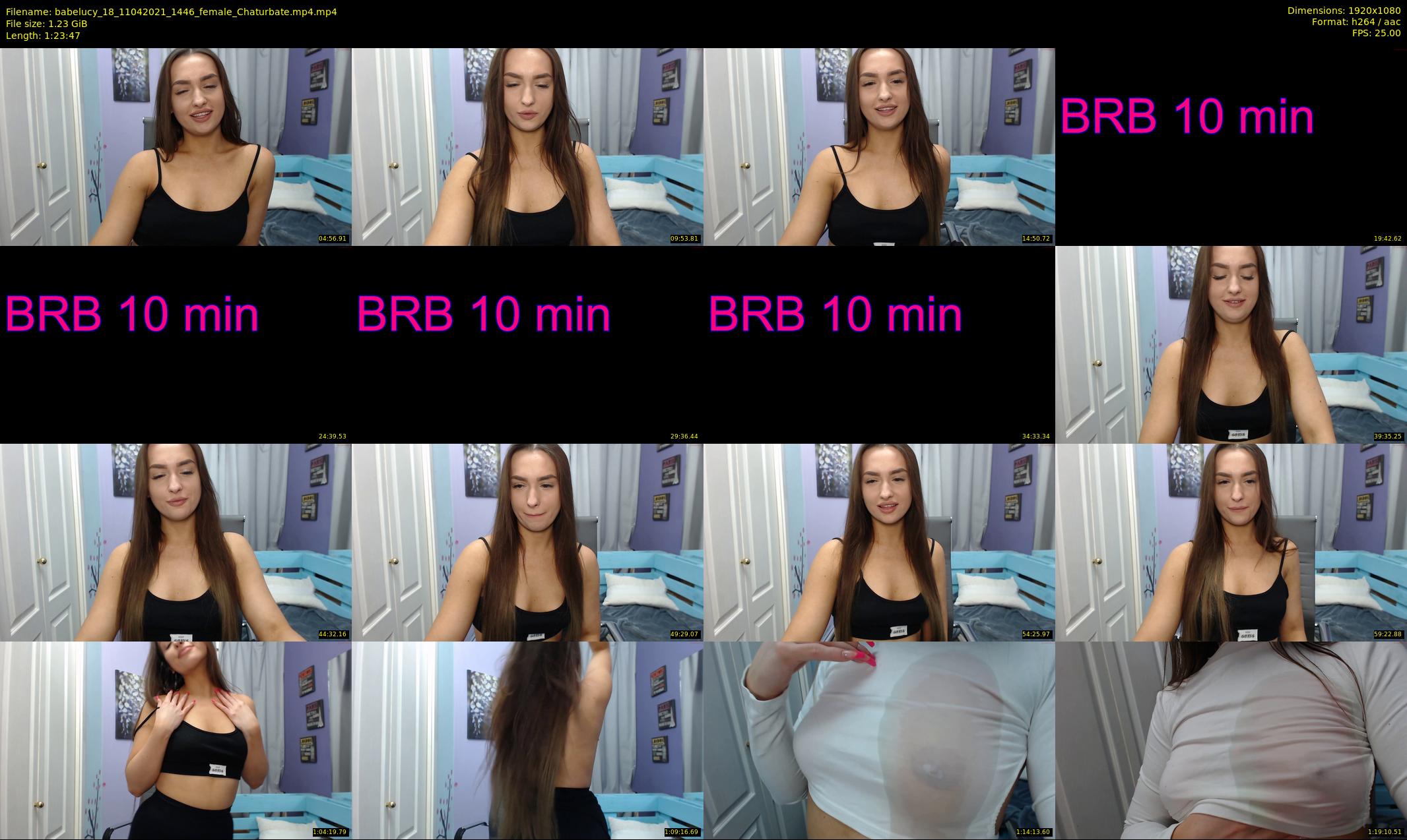babelucy_18 — 84 minute Chaturbate female cam show recording, 1080p, Apr 11, 2021