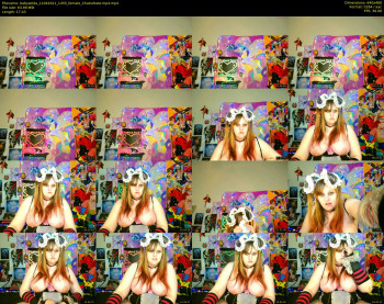 babyzelda — 18 minute Chaturbate female cam show recording, 480p, Apr 11, 2021