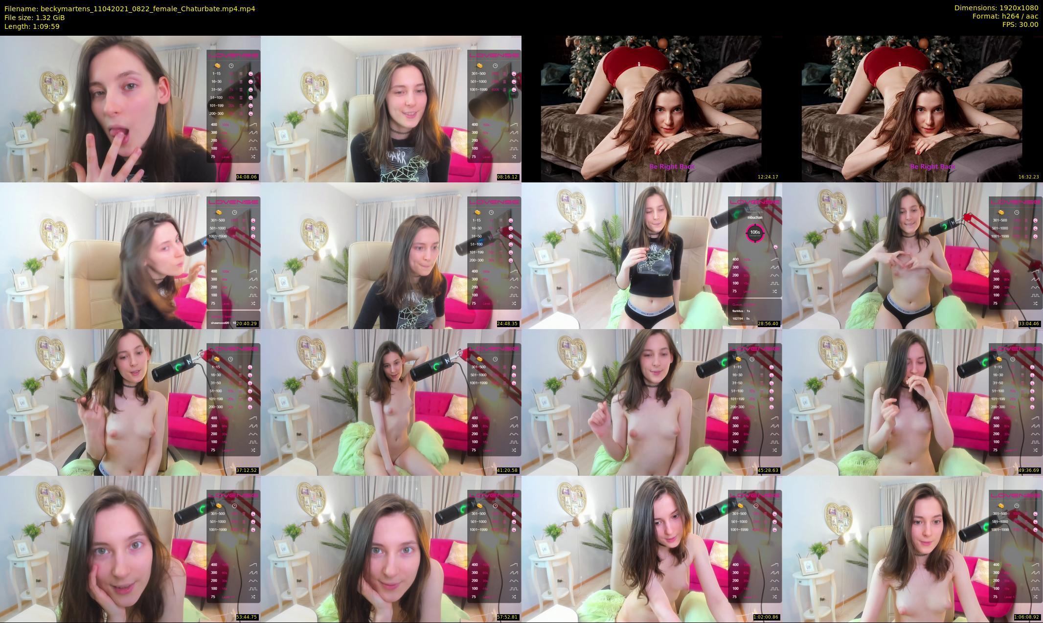 beckymartens — 70 minute Chaturbate female cam show recording, 1080p, Apr 11, 2021