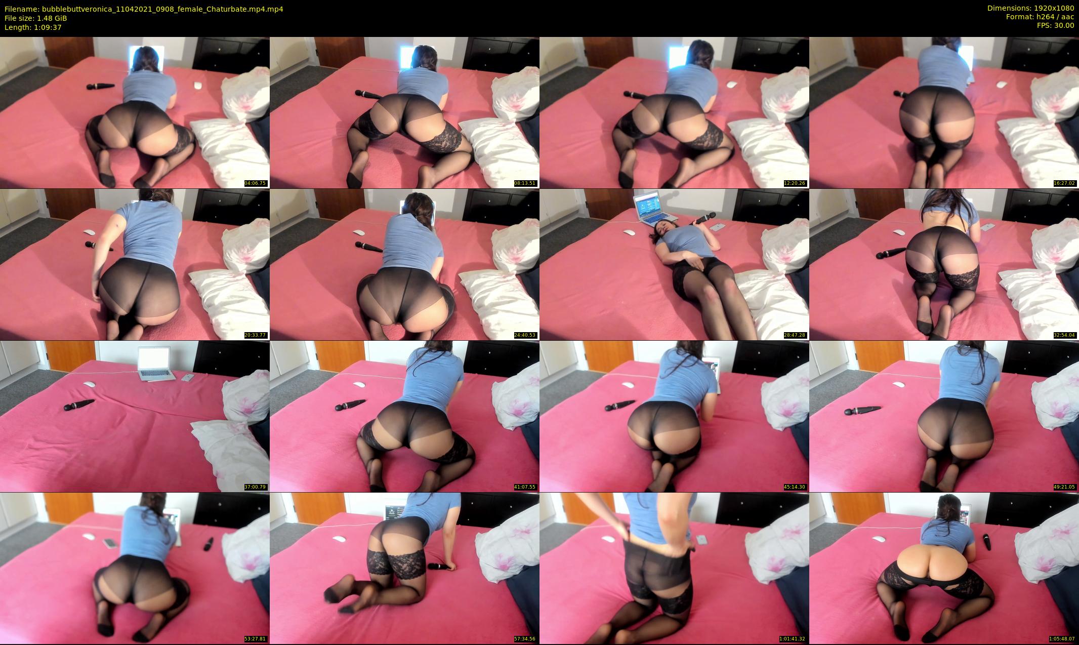 bubblebuttveronica — 70 minute Chaturbate female cam show recording, 1080p, Apr 11, 2021