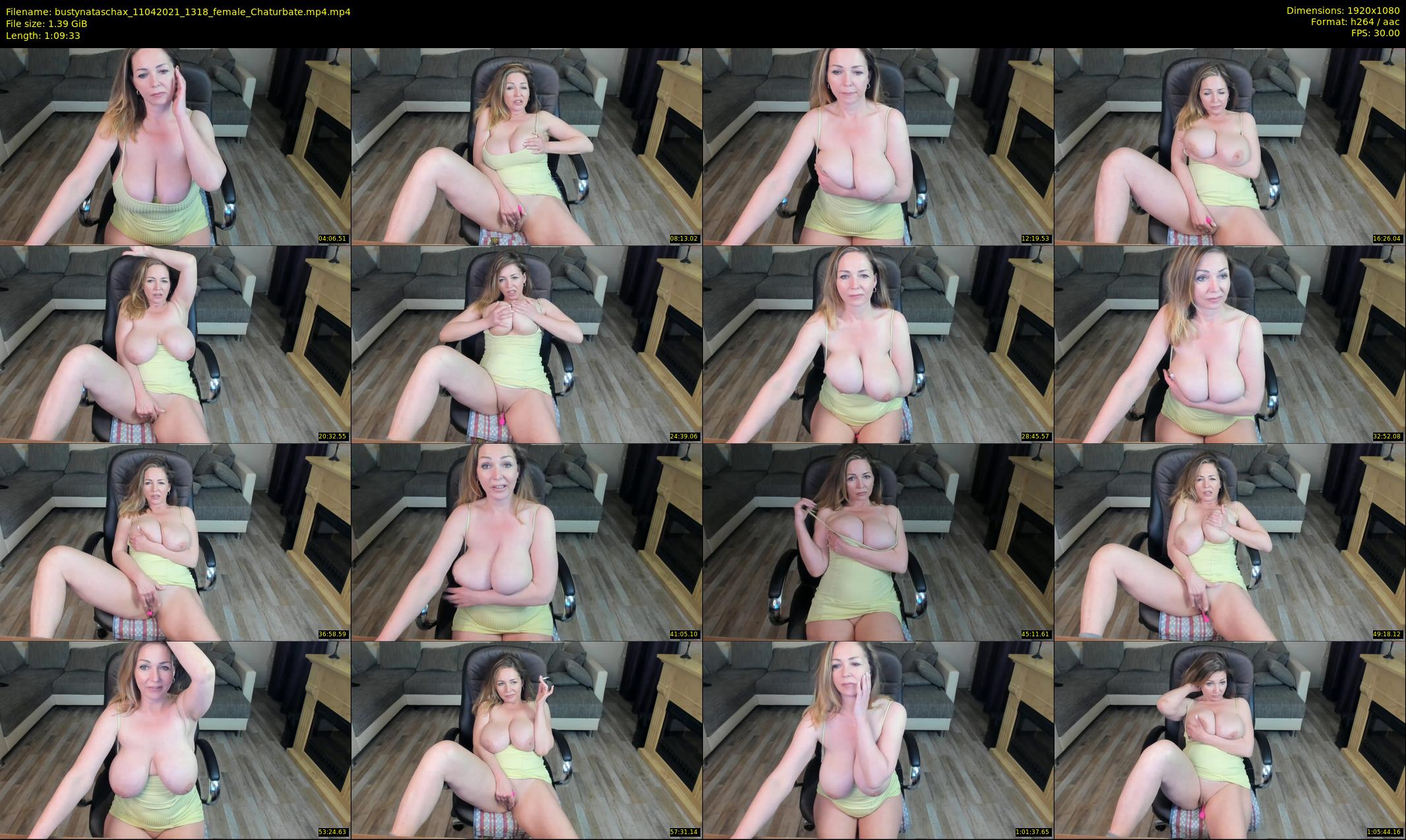 bustynataschax — 70 minute Chaturbate female cam show recording, 1080p, Apr 11, 2021