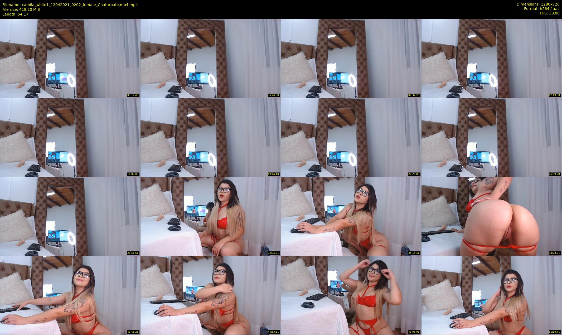 camila_white1 — 55 minute Chaturbate female cam show recording, 720p, Apr 12, 2021