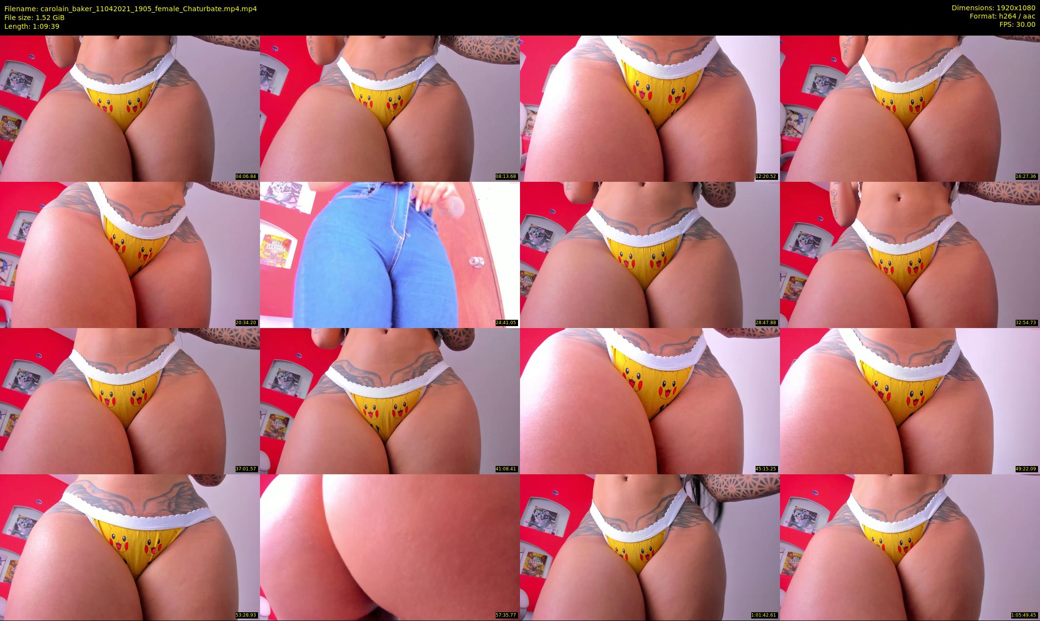 carolain_baker — 70 minute Chaturbate female cam show recording, 1080p, Apr 11, 2021