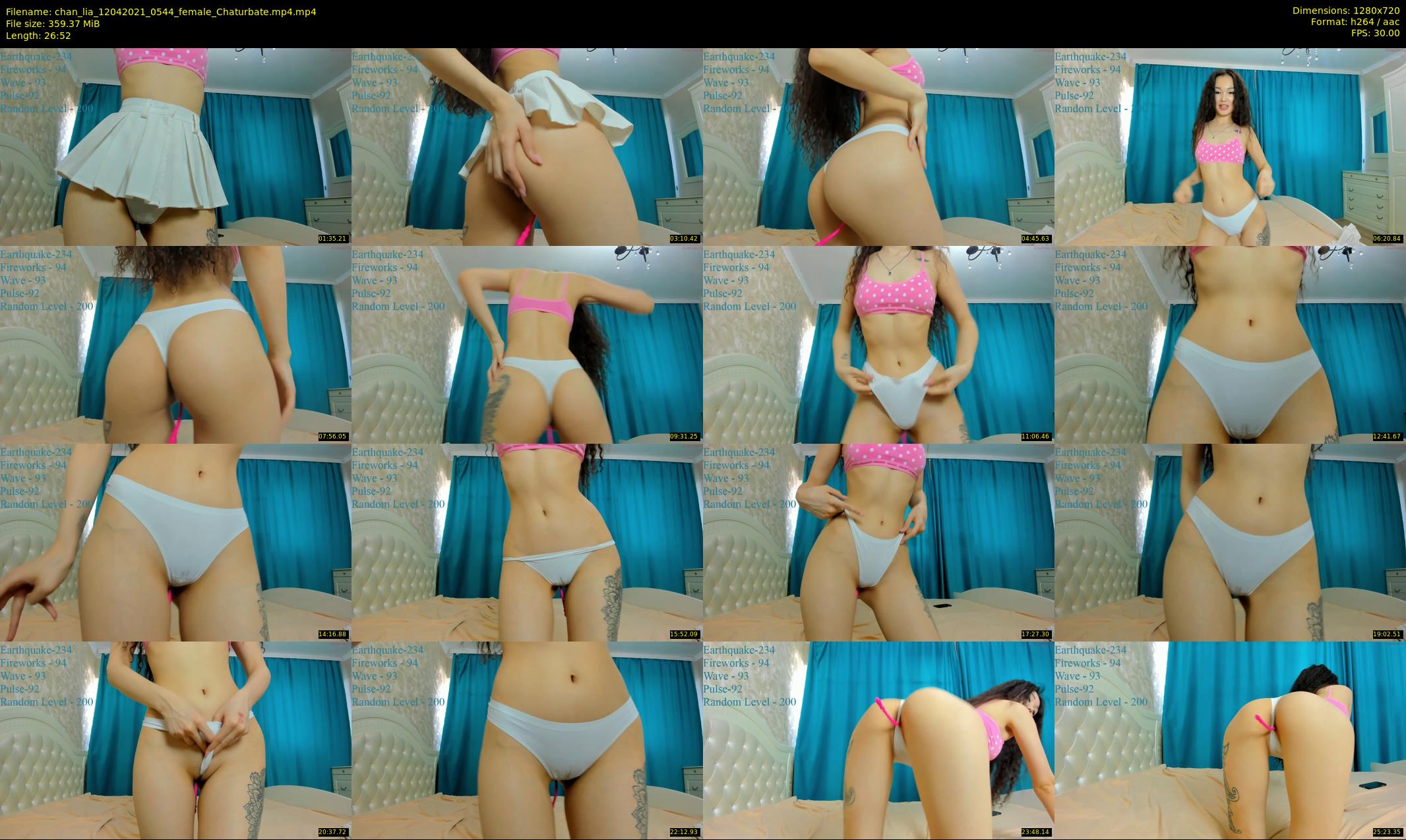 chan_lia — 27 minute Chaturbate female cam show recording, 720p, Apr 12, 2021