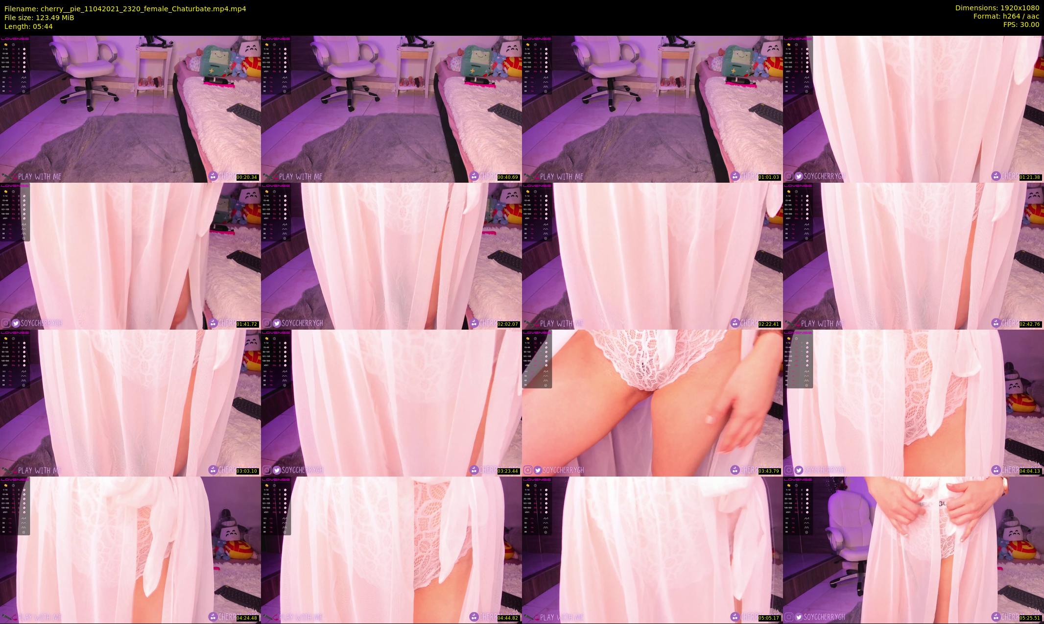 cherry__pie — 6 minute Chaturbate female cam show recording, 1080p, Apr 11, 2021