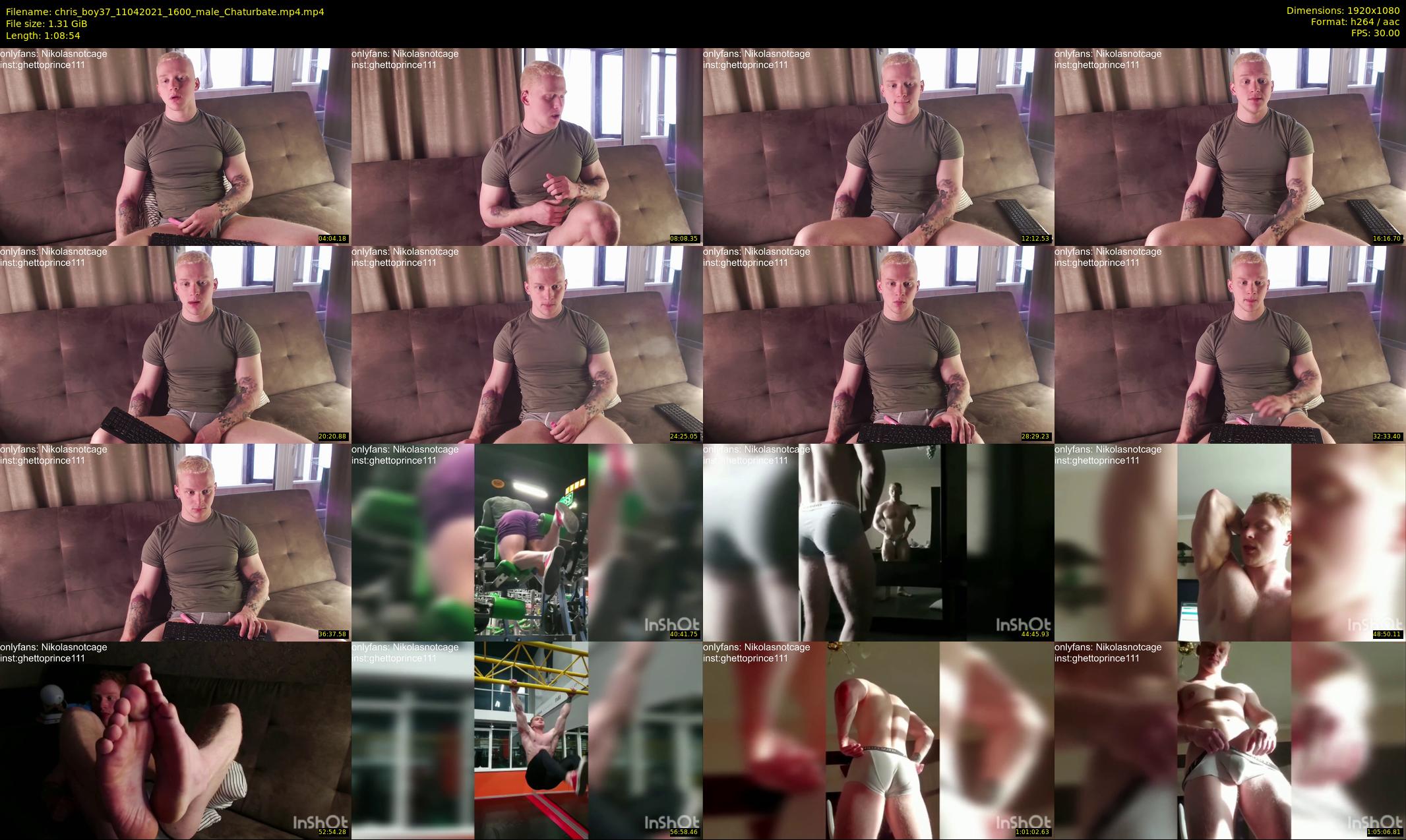 chris_boy37 — 69 minute Chaturbate male cam show recording, 1080p, Apr 11, 2021
