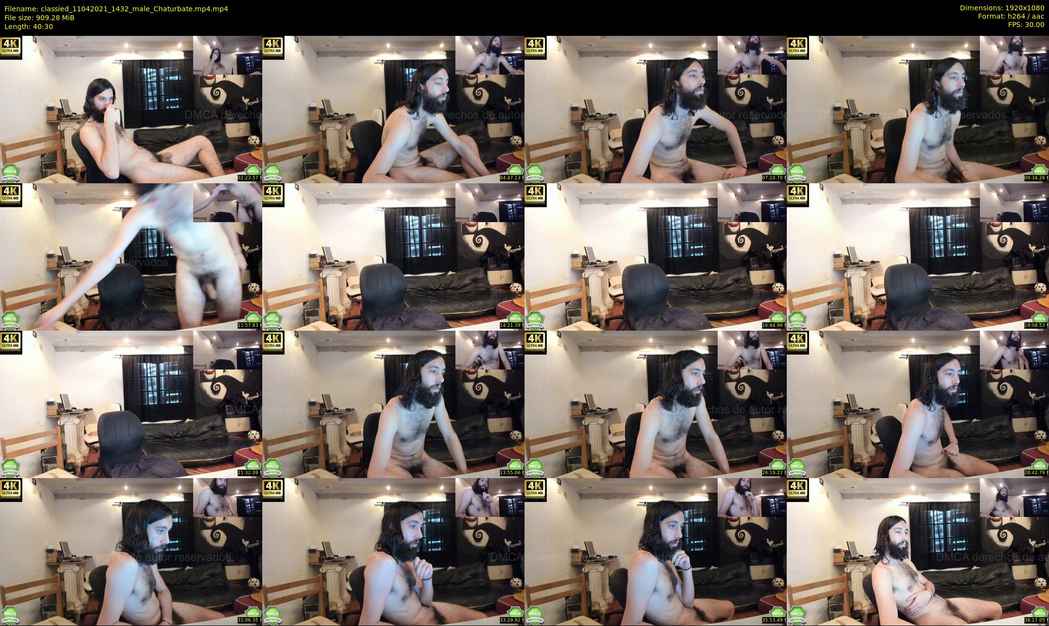 classied — 41 minute Chaturbate male cam show recording, 1080p, Apr 11, 2021