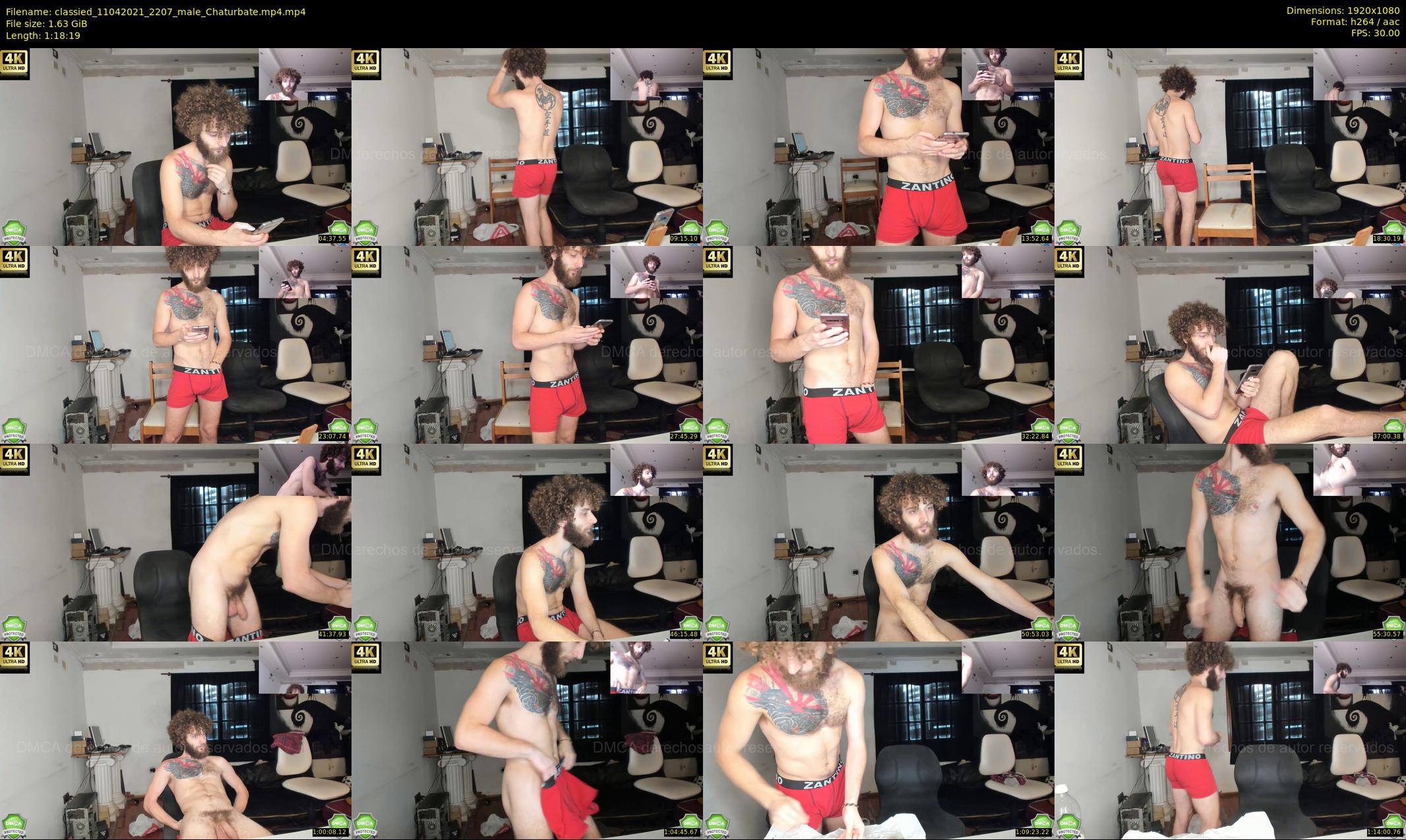 classied — 79 minute Chaturbate male cam show recording, 1080p, Apr 11, 2021