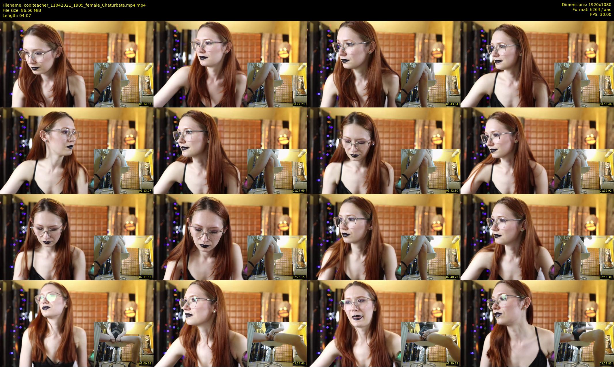 coolteacher — 5 minute Chaturbate female cam show recording, 1080p, Apr 11, 2021