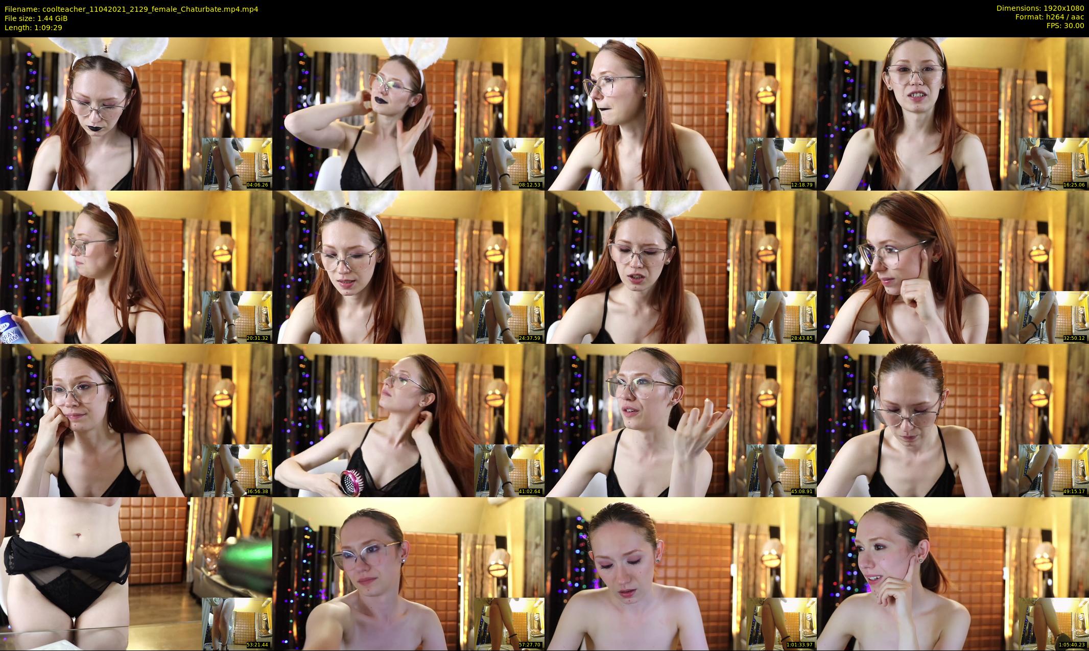 coolteacher — 70 minute Chaturbate female cam show recording, 1080p, Apr 11, 2021