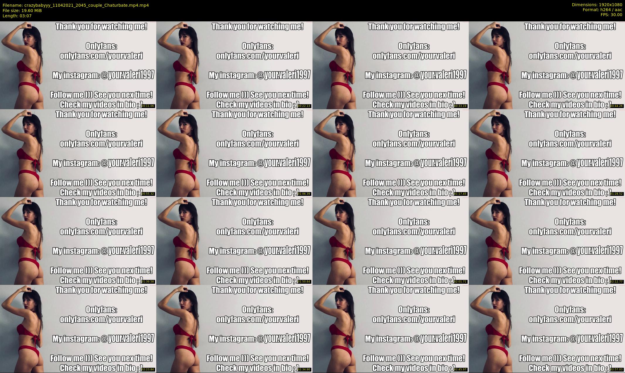 crazybabyyy — 4 minute Chaturbate couple cam show recording, 1080p, Apr 11, 2021