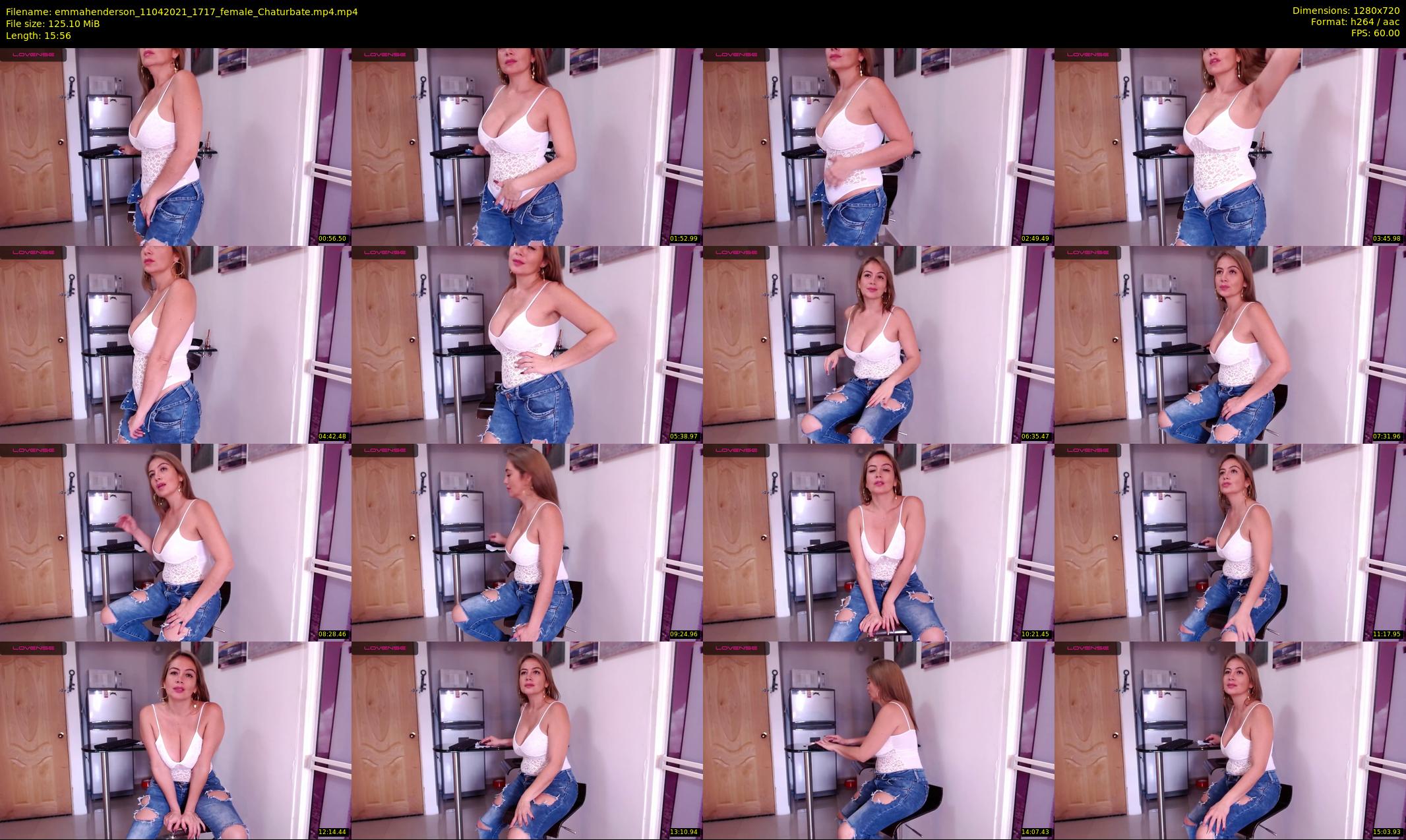 emmahenderson — 16 minute Chaturbate female cam show recording, 720p, Apr 11, 2021