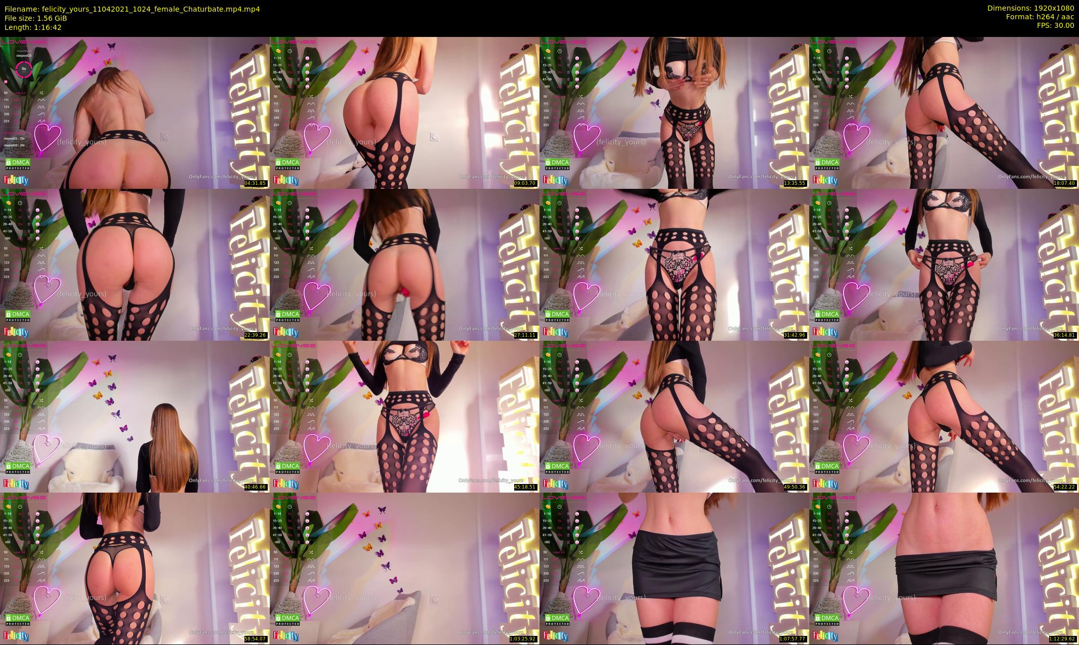 felicity_yours — 77 minute Chaturbate female cam show recording, 1080p, Apr 11, 2021