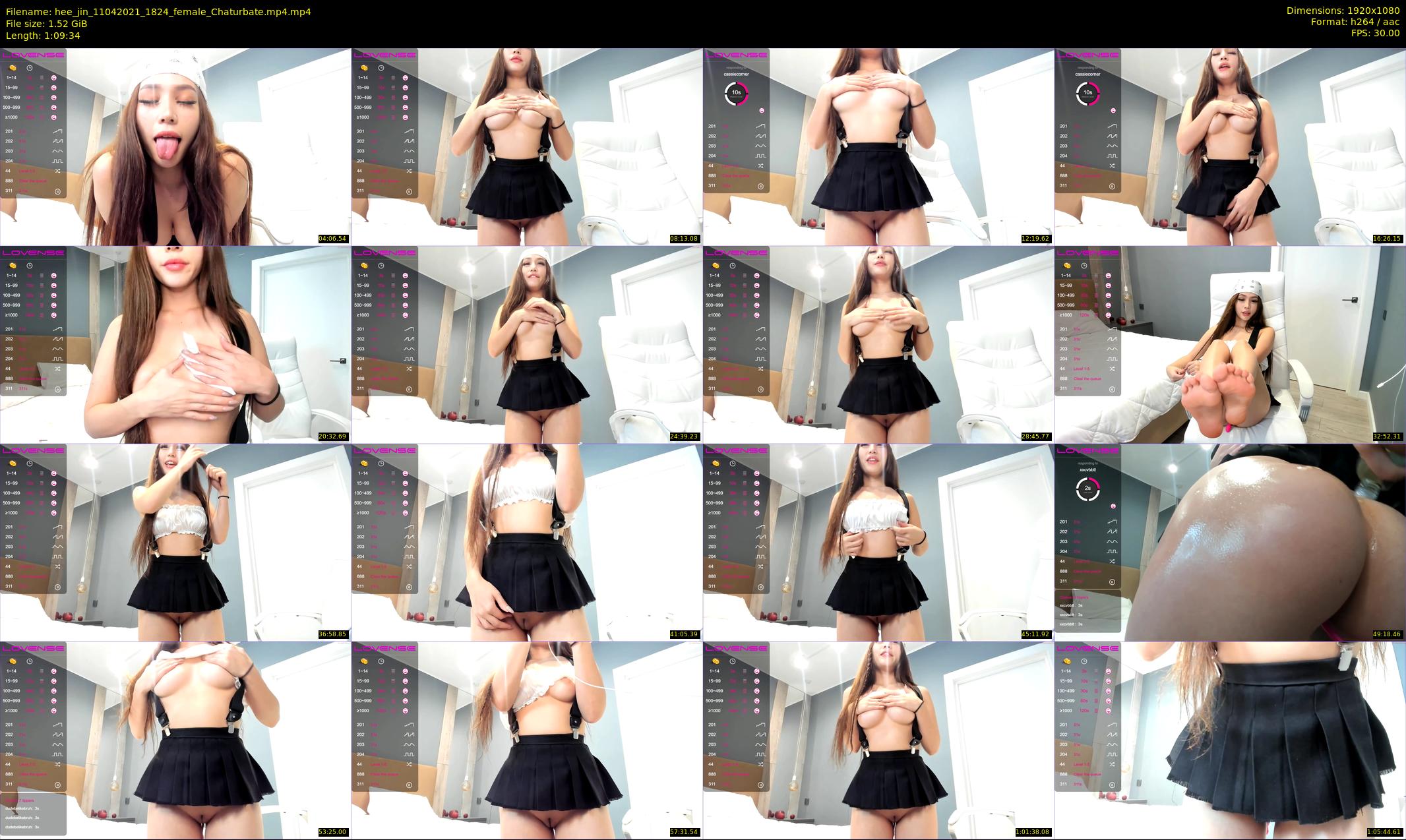 hee_jin — 70 minute Chaturbate female cam show recording, 1080p, Apr 11, 2021
