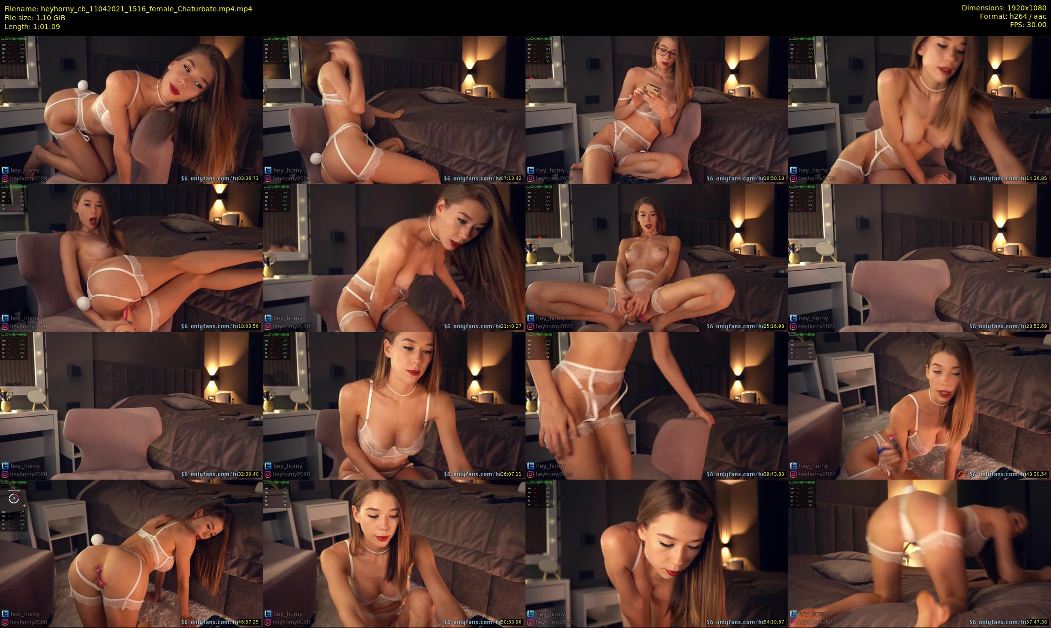 heyhorny_cb — 62 minute Chaturbate couple cam show recording, 1080p, Apr 11, 2021