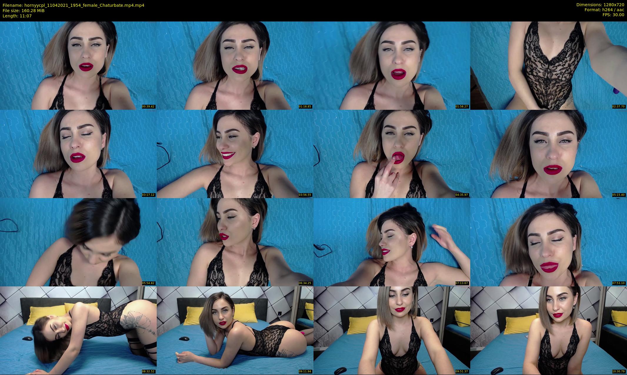 hornyycpl — 12 minute Chaturbate couple cam show recording, 720p, Apr 11, 2021
