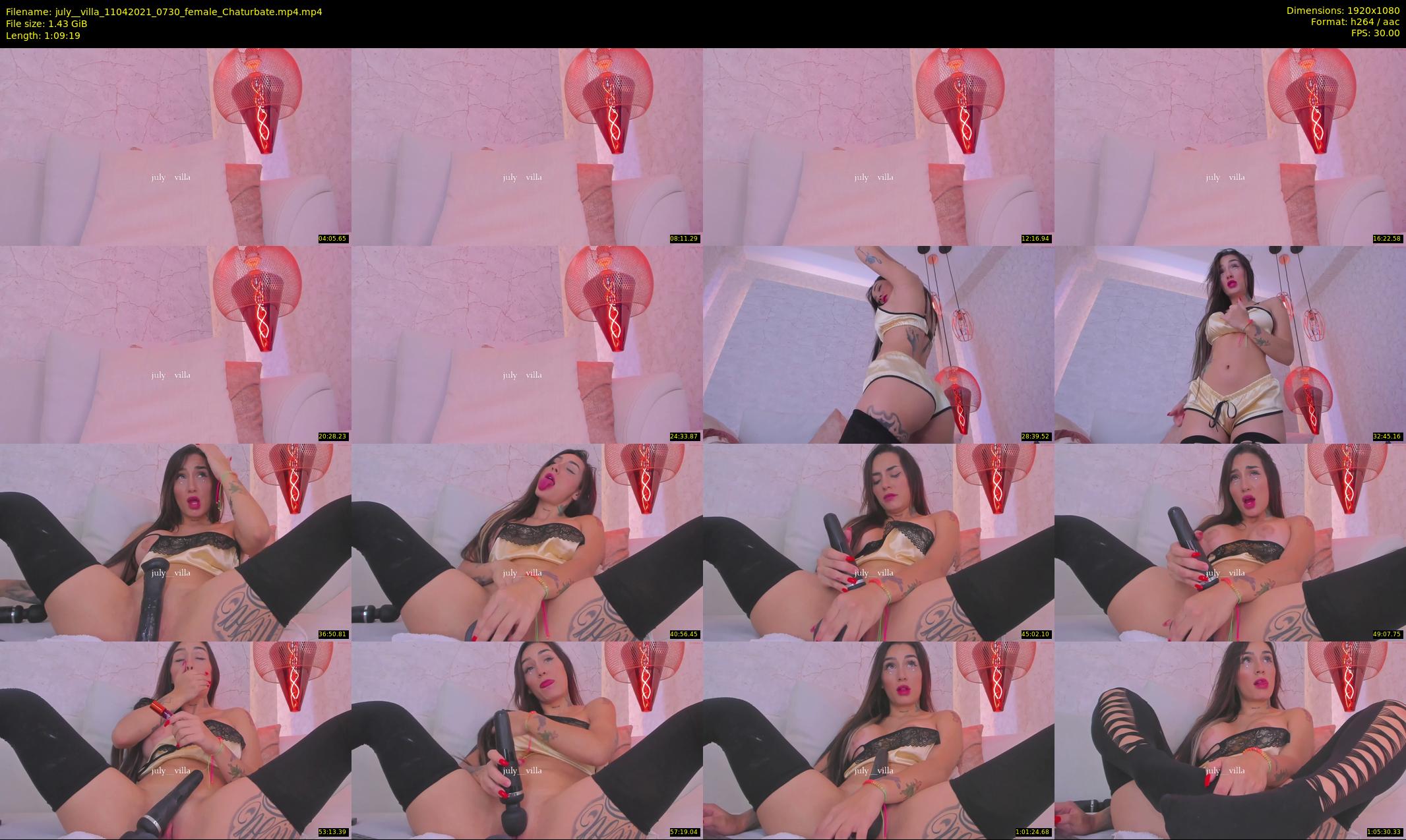 july__villa — 70 minute Chaturbate female cam show recording, 1080p, Apr 11, 2021