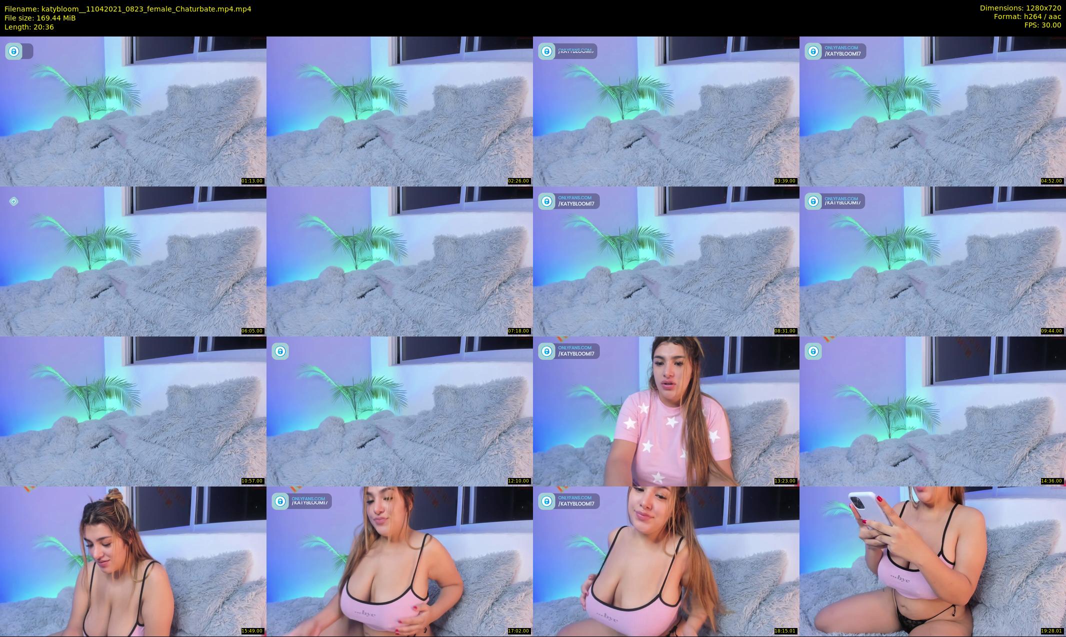 katybloom_ — 21 minute Chaturbate female cam show recording, 720p, Apr 11, 2021