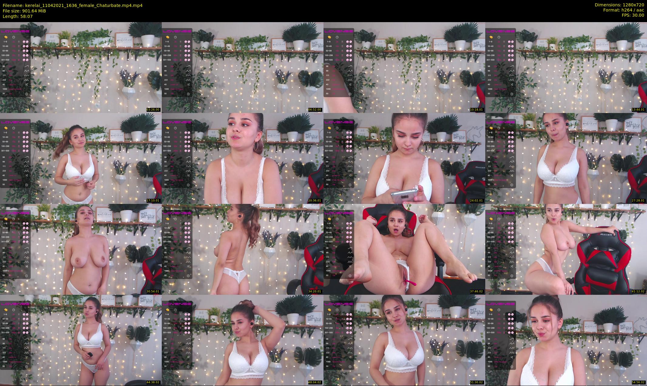kerelai — 59 minute Chaturbate female cam show recording, 720p, Apr 11, 2021