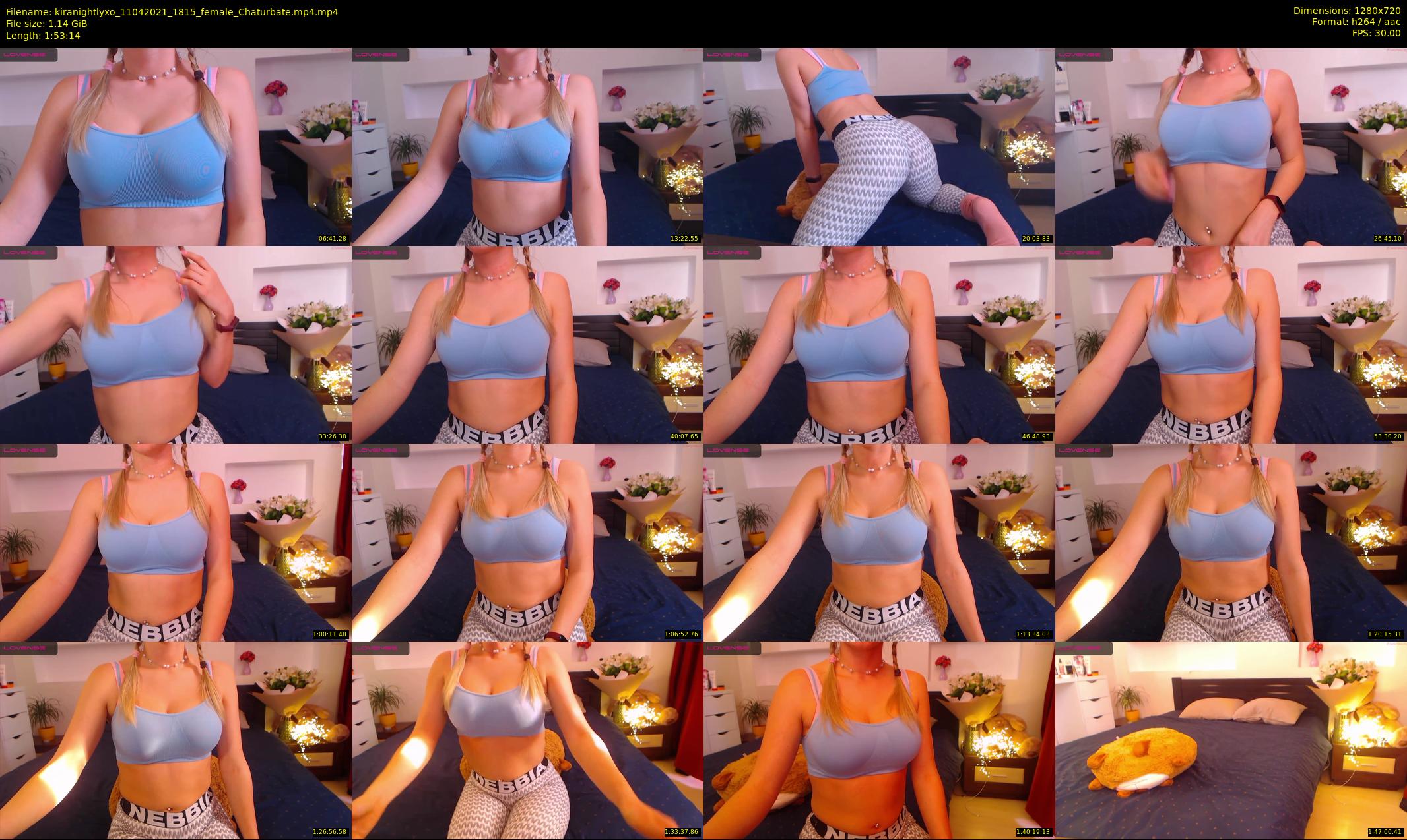 kiranightlyxo — 114 minute Chaturbate female cam show recording, 720p, Apr 11, 2021