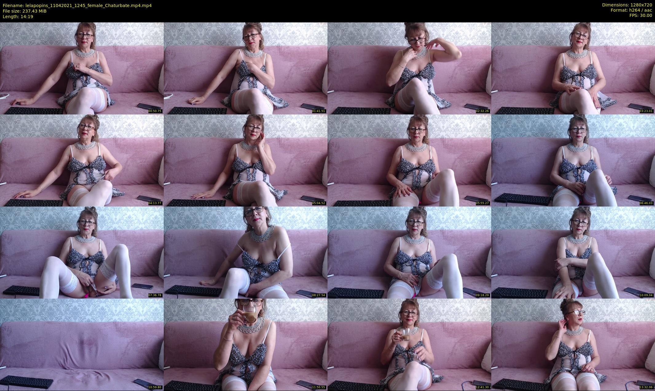 lelapopins — 15 minute Chaturbate female cam show recording, 720p, Apr 11, 2021