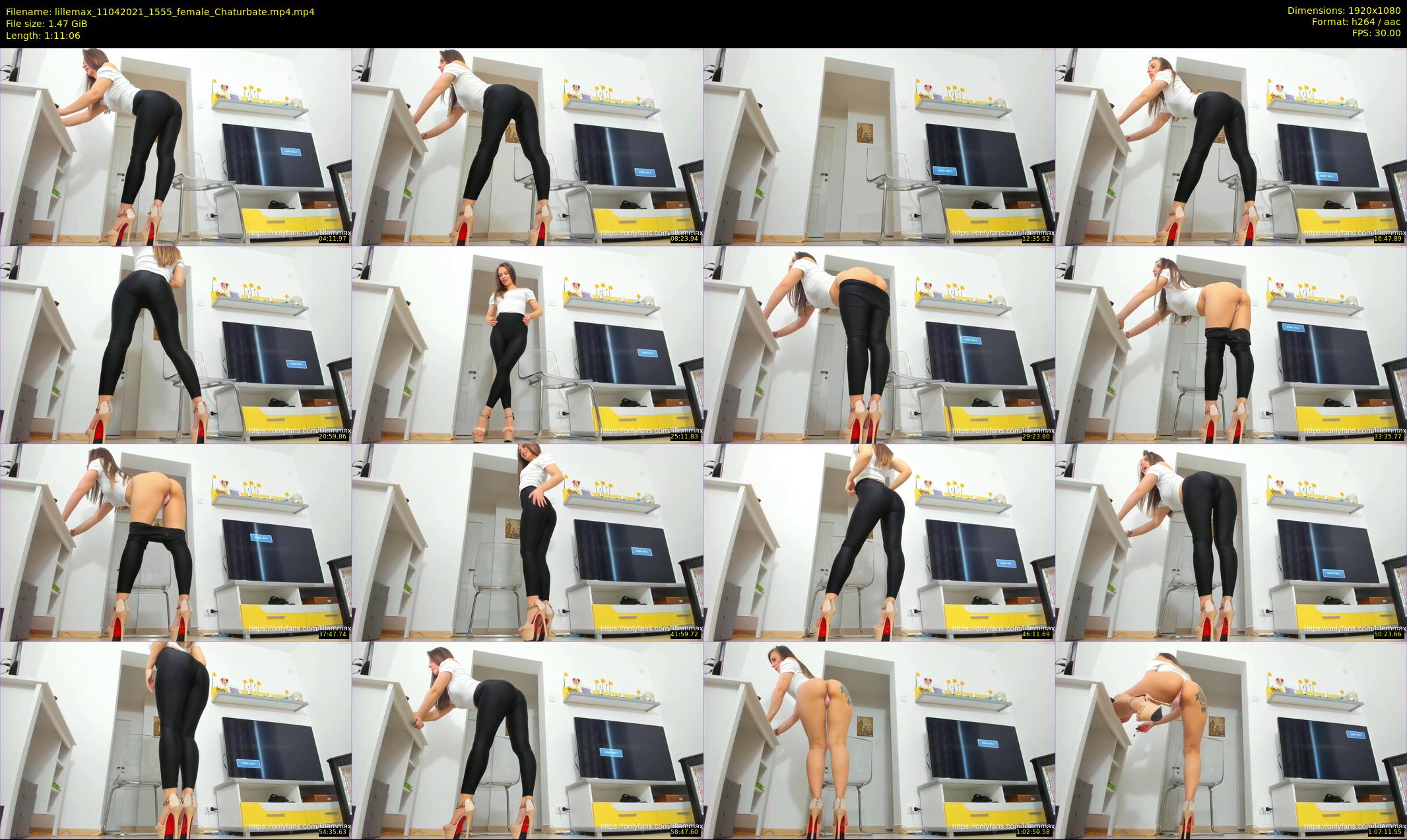 lillemax — 72 minute Chaturbate female cam show recording, 1080p, Apr 11, 2021